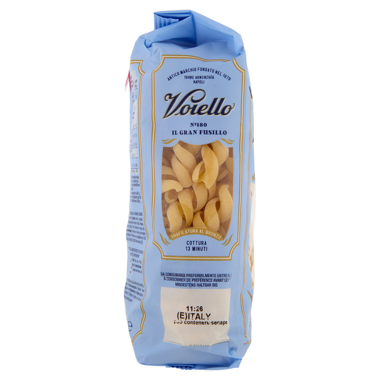 Gran fusilli n. 180 pasta di semola di grando duro 500 gr - Immagine 51