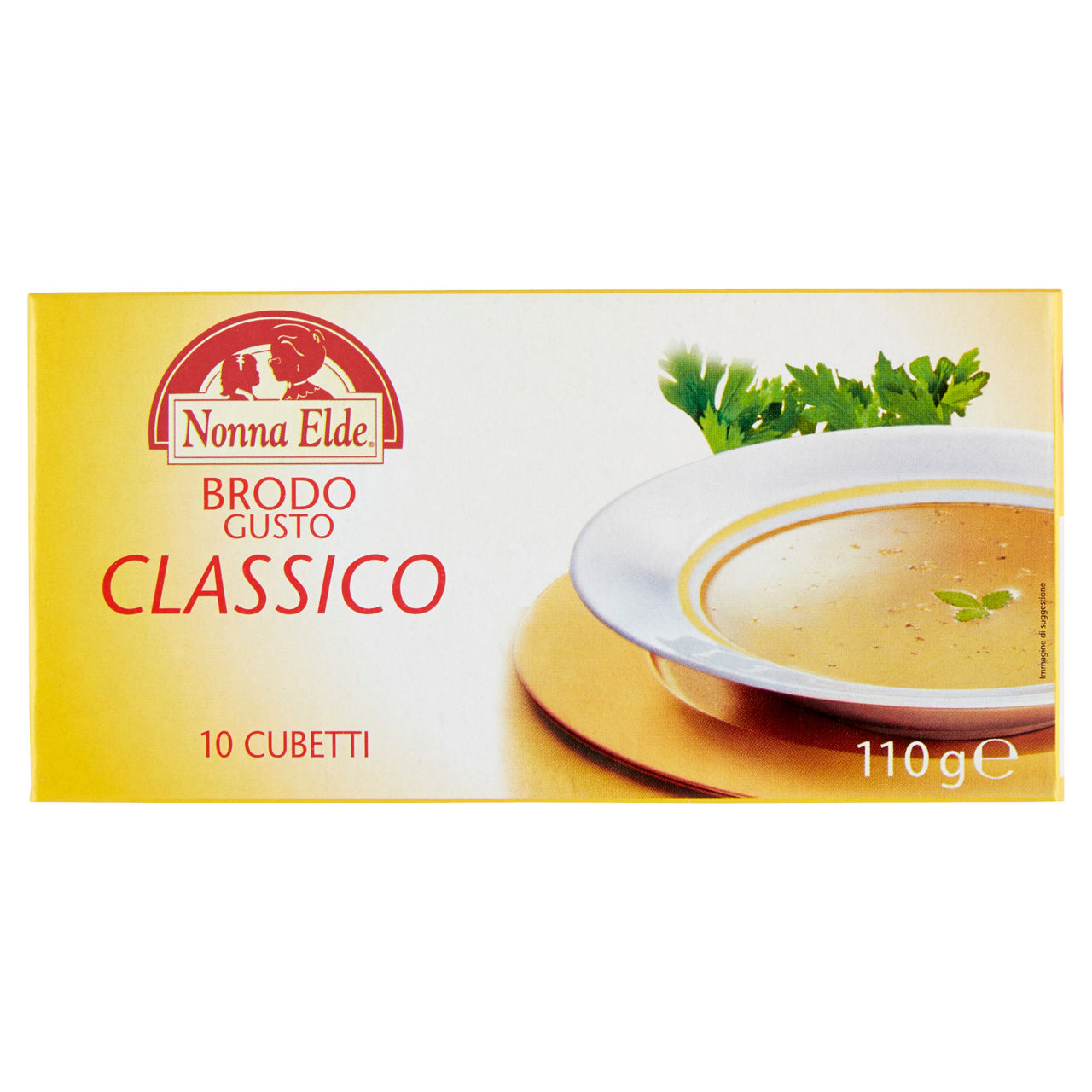 Dadi x brodo classico nonna elde 10 cubi scatola g 110