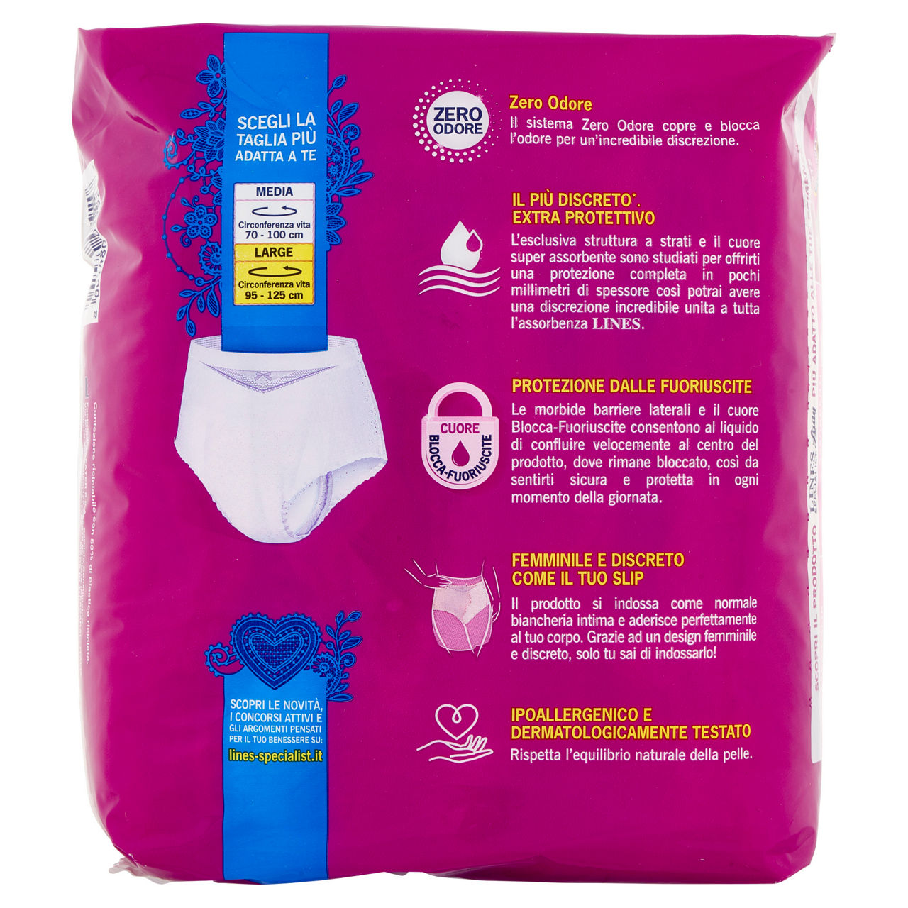 Assorbenti incontinenza plus tg l 7 pz - Immagine 41
