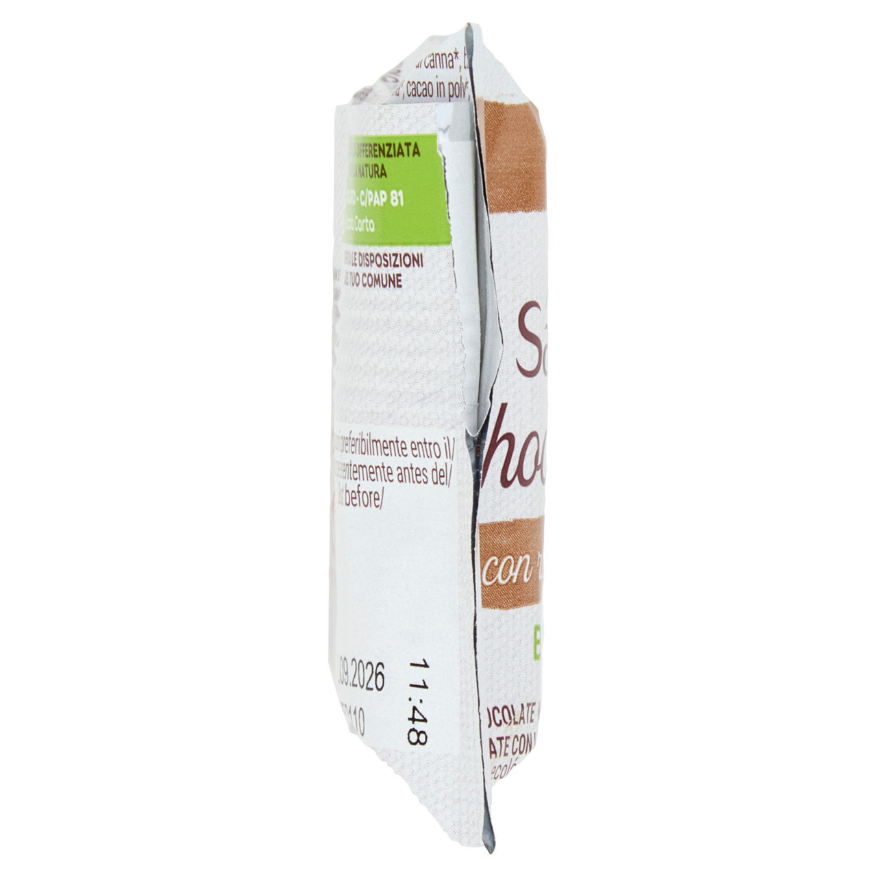 Cioccolato al latte con riso integrale monoporzione senza glutine bio 25 gr - Immagine 41