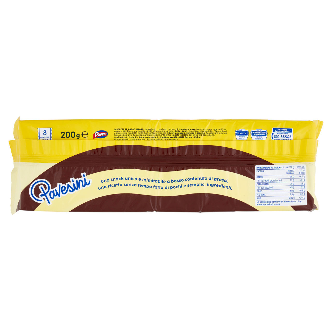Biscotti Pavesini al cacao magro 200 gr - Immagine 21