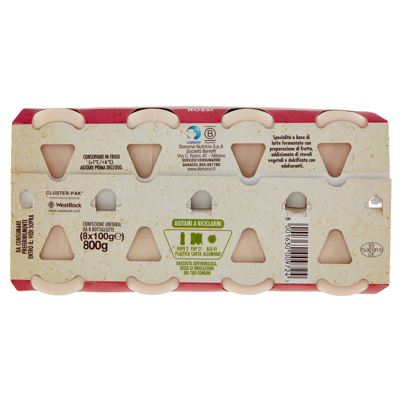 Steroli vegetali ai frutti rossi 8 pz da 100 gr - Immagine 41