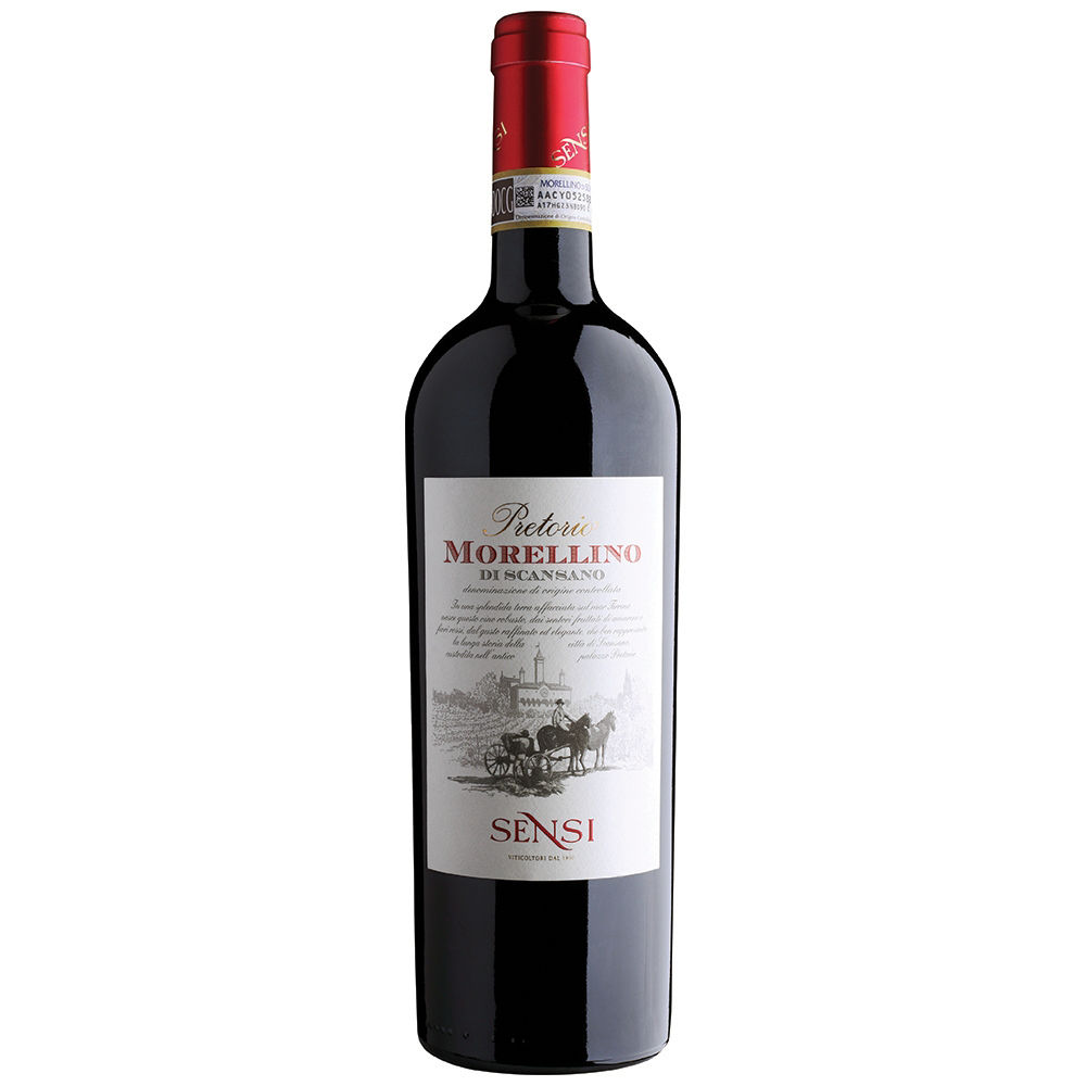 Vino rosso morellino di scansano DOCG pretorio 750 ml - Immagine 01