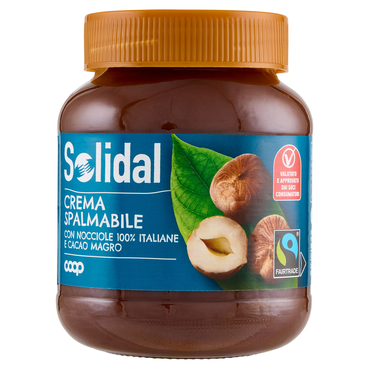 Crema spalmabile alle nocciole e cacao magro 350 gr