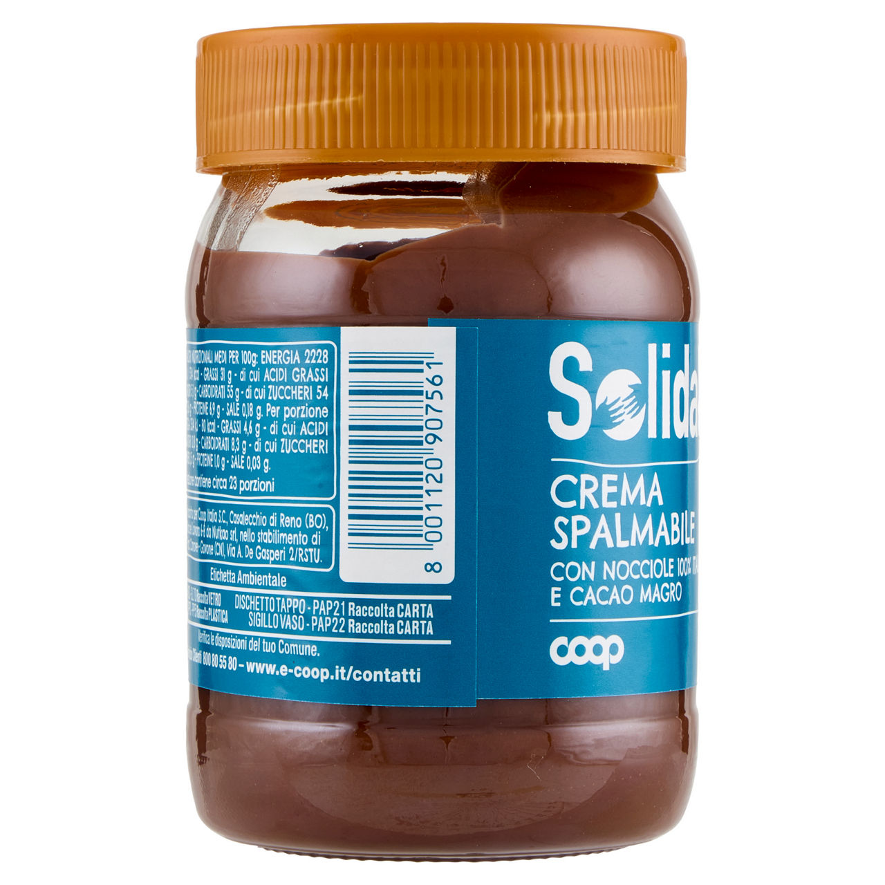Crema spalmabile alle nocciole e cacao magro 350 gr - Immagine 21