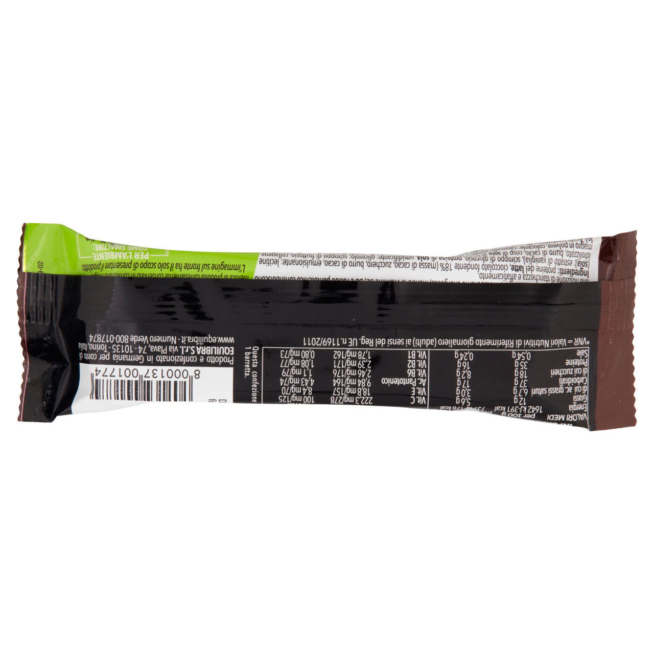 Barretta proteica protein 35% al cioccolato fondente 45 gr - Immagine 11