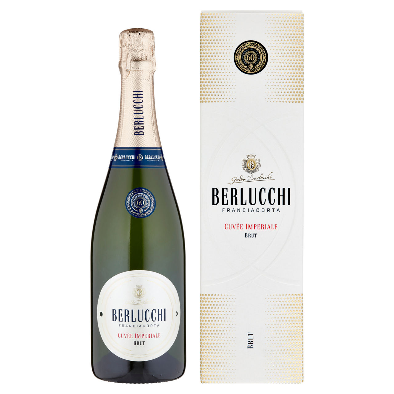 Spumante Cuvee Imperiale brut Franciacorta DOCG 750 ml - Immagine 01