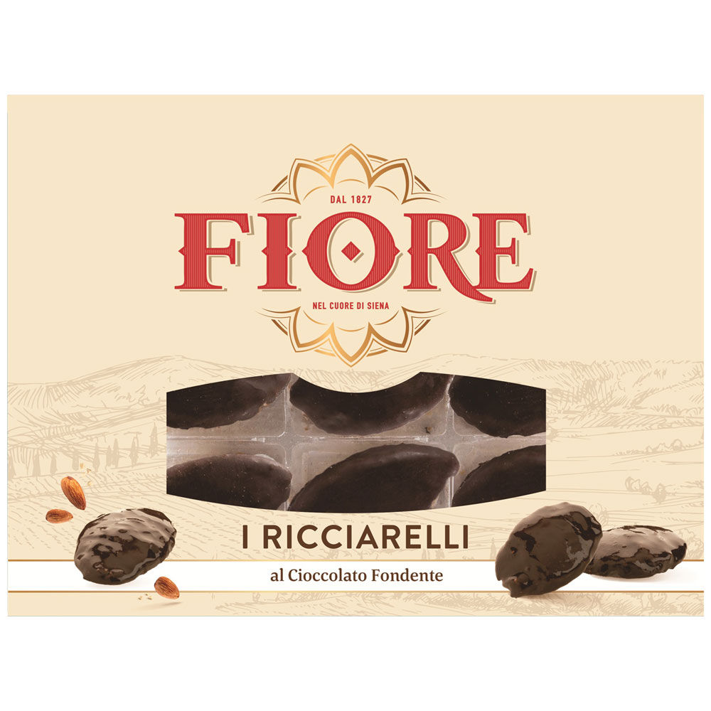Ricciarelli al cioccolato fondente 145 gr