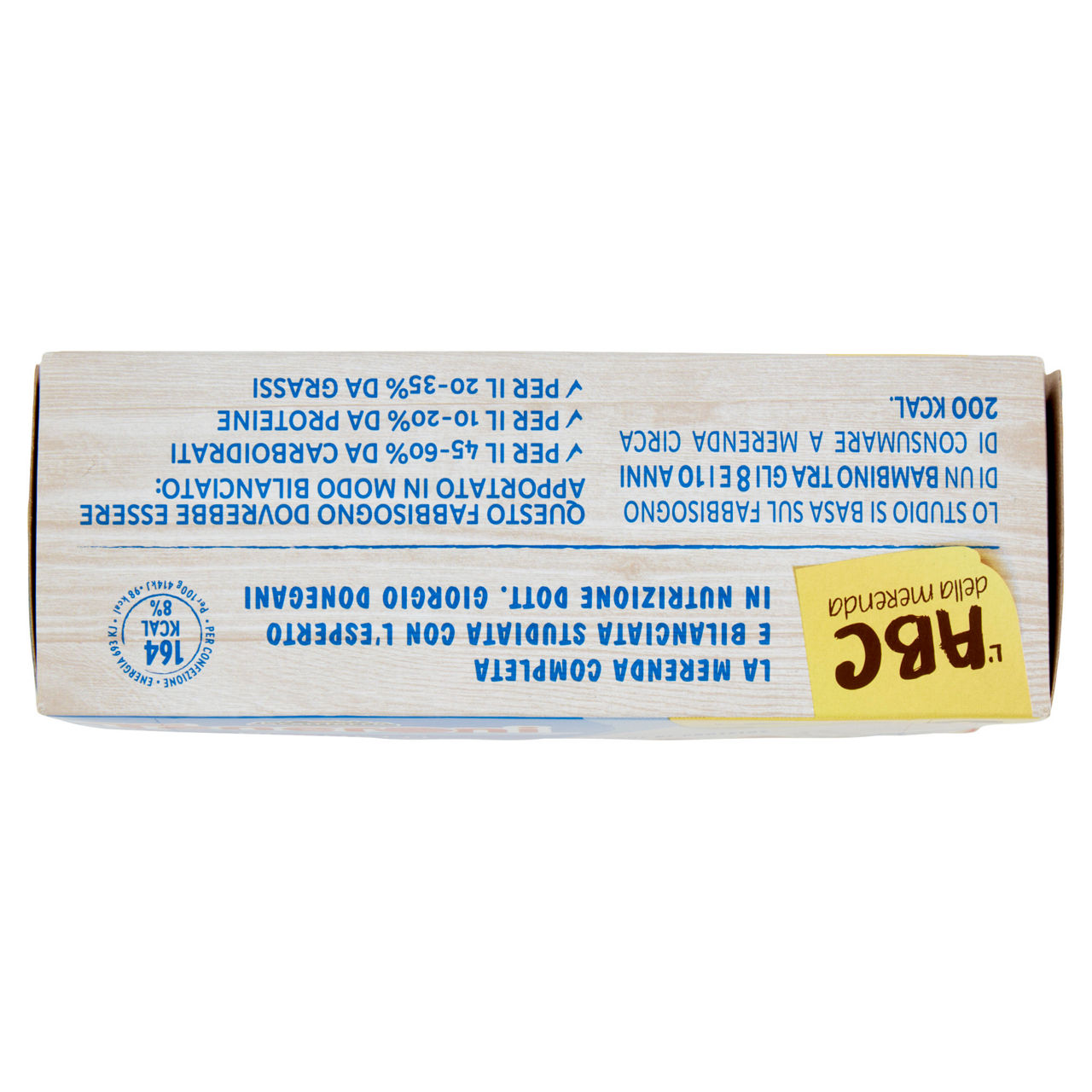 Merenda dischetti di prosciutto cotto crostini e frullato di frutta 170 gr - Immagine 41