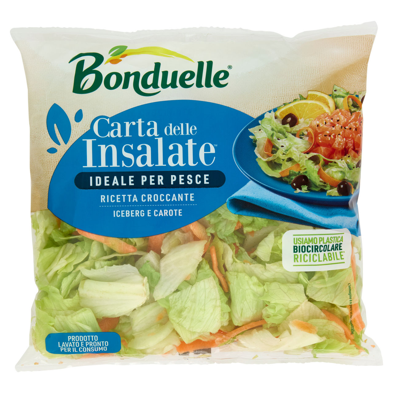 Insalata iceberg e carote 230 gr - Immagine 01