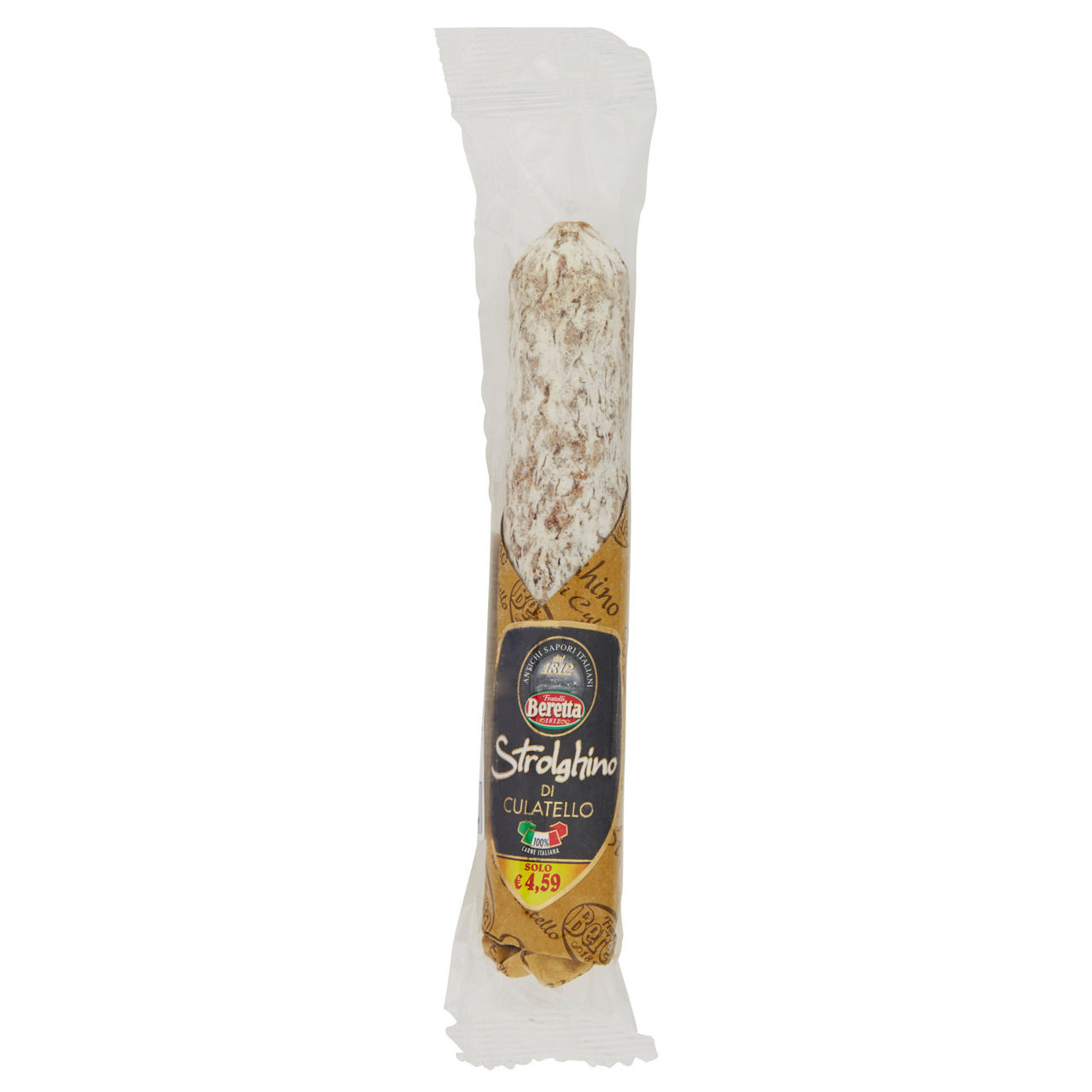 Salame Strolghino di culatello 180 gr - Immagine 01