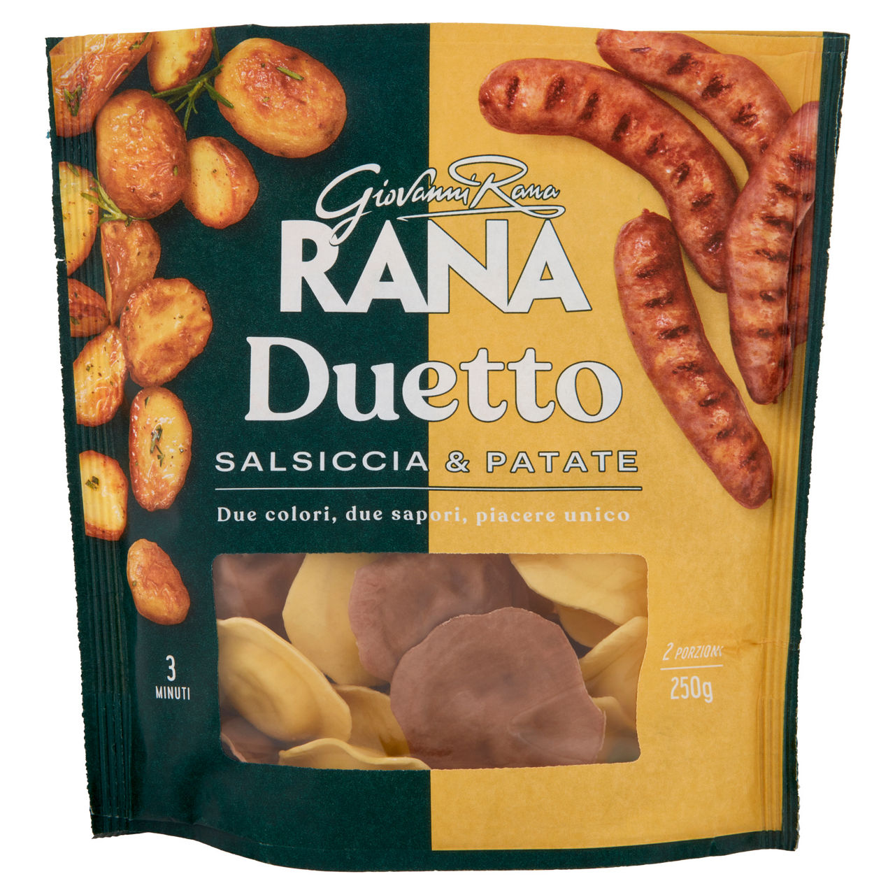 Ravioli salsiccia e patate 250 gr