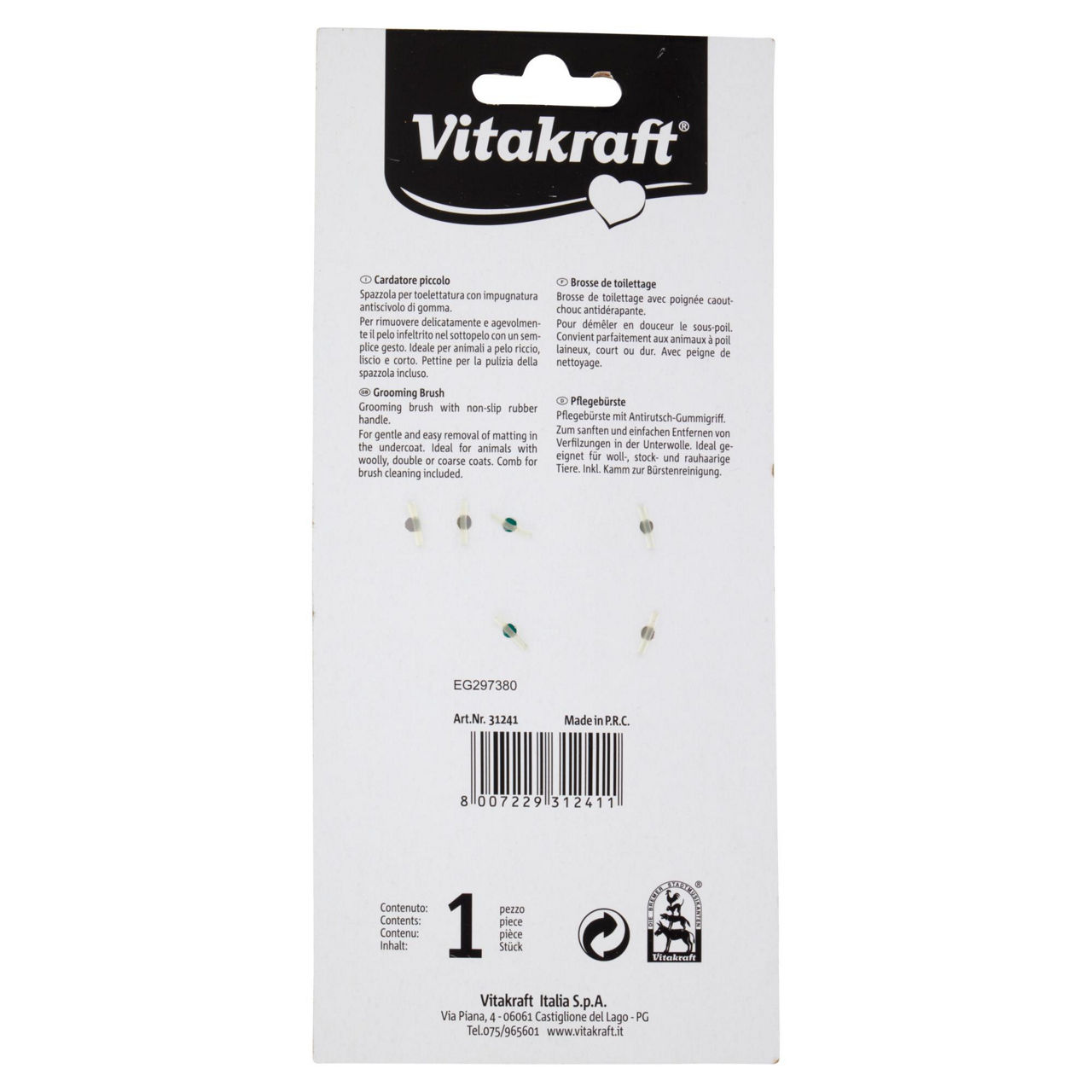 Cardatore piccolo per gatti vitakraft - Immagine 41