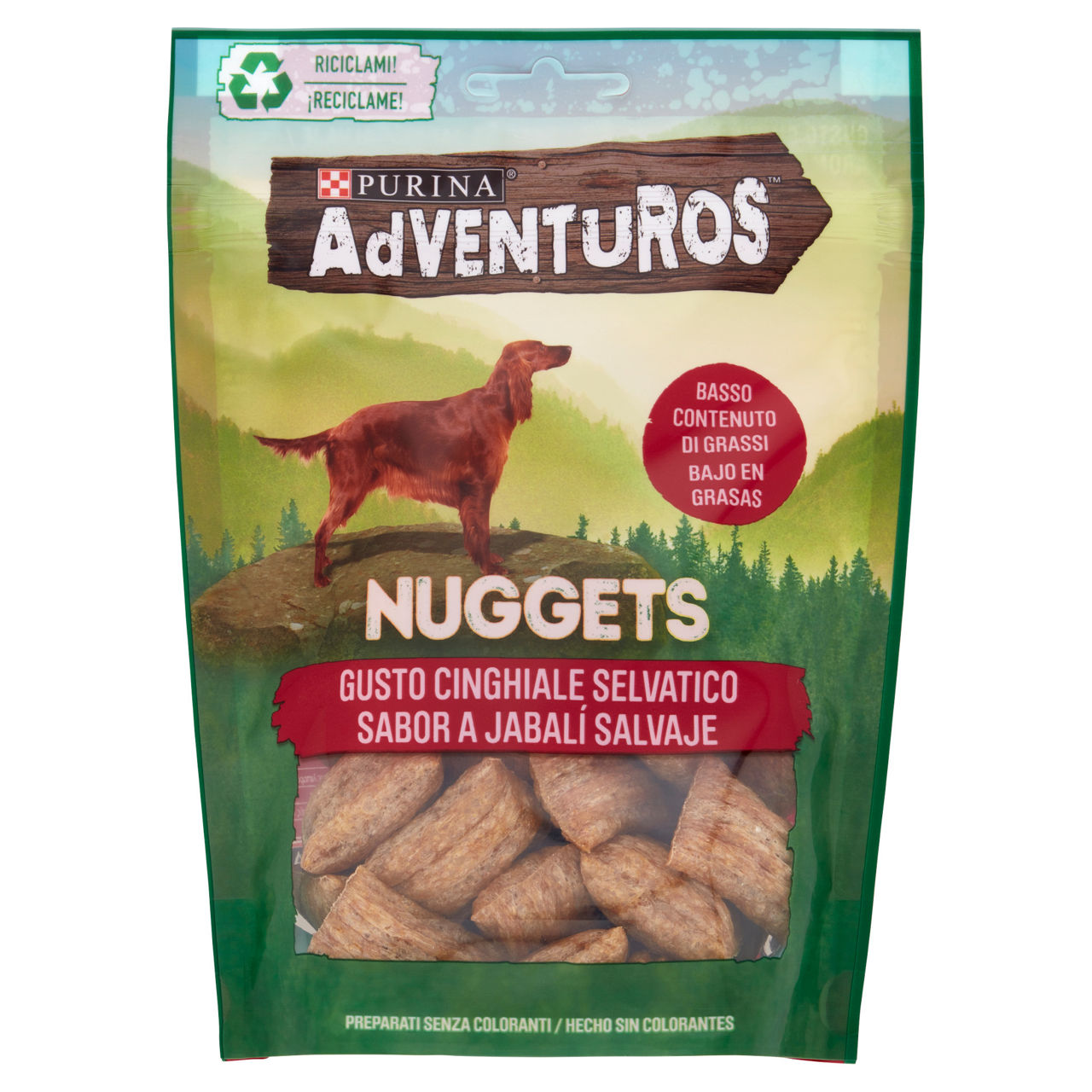 Snack per  cani adventuros nuggets  sacchetto g 90 - Immagine 01
