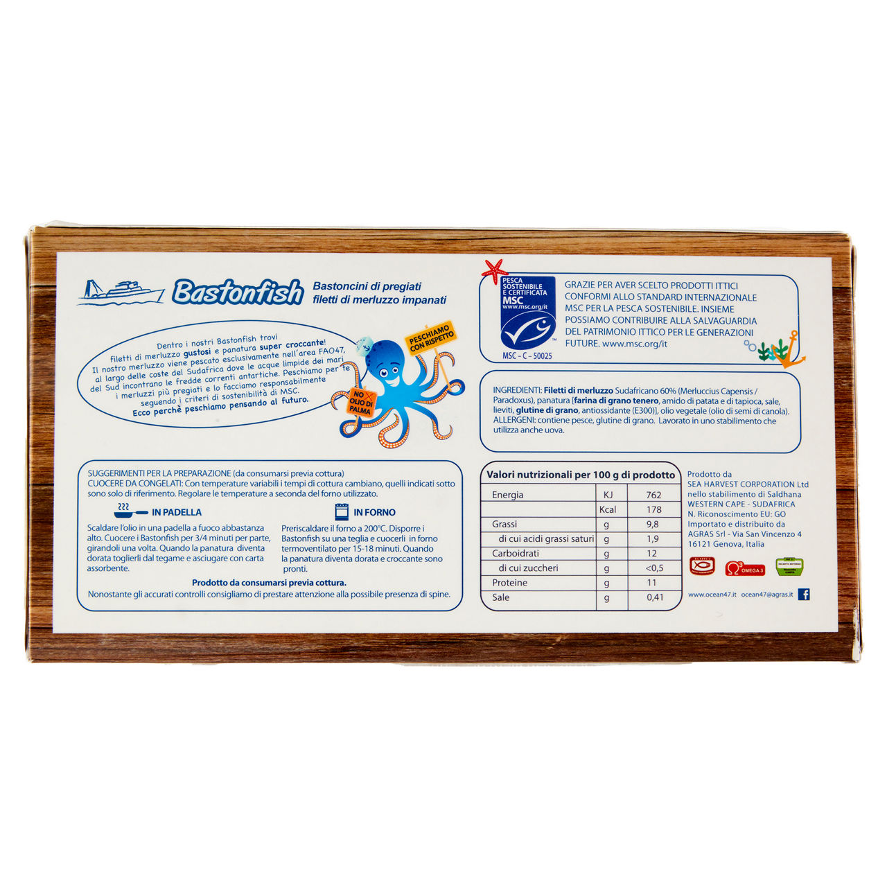 Bastoncini di filetti di merluzzo surgelati 12 pz 300 gr - Immagine 21