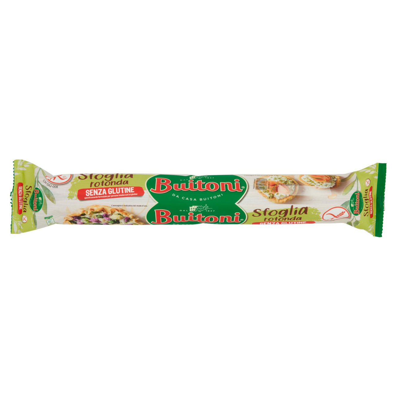 Pasta sfoglia fresca rotonda senza glutine 280 gr - Immagine 51