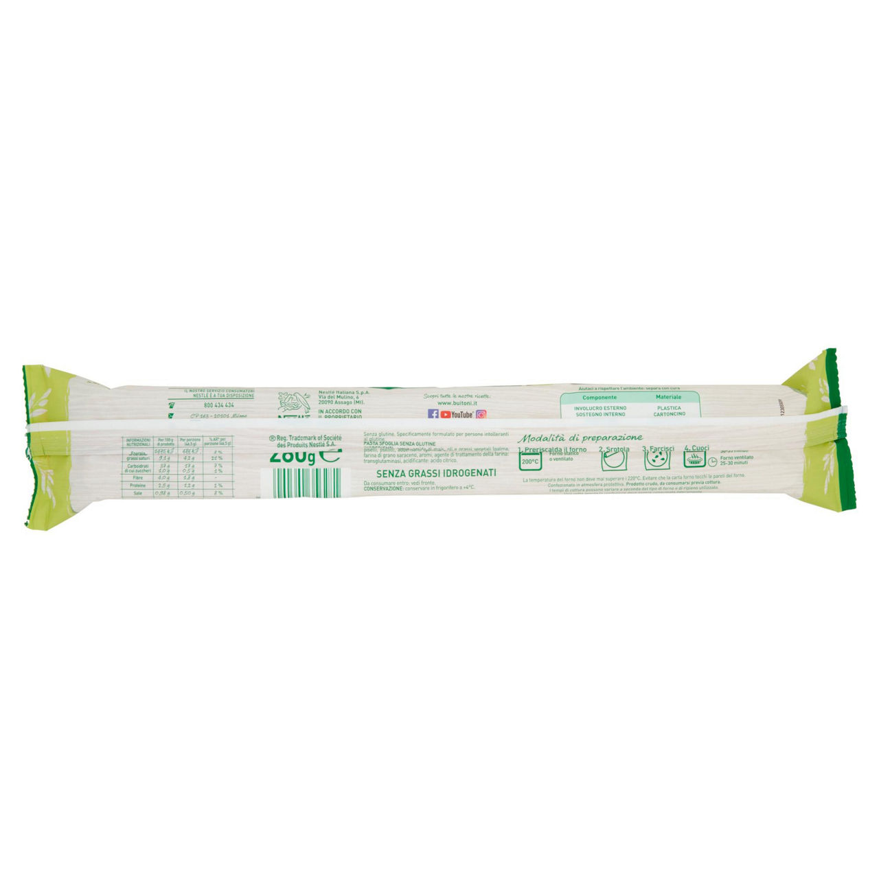 Pasta sfoglia fresca rotonda senza glutine 280 gr - Immagine 61