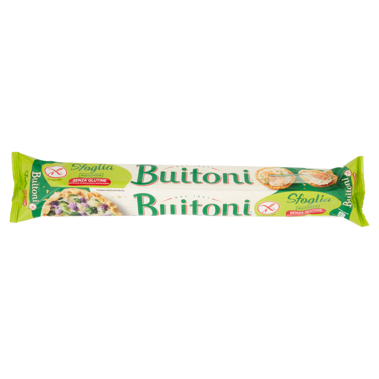 Pasta sfoglia fresca rotonda senza glutine 280 gr - Immagine 91