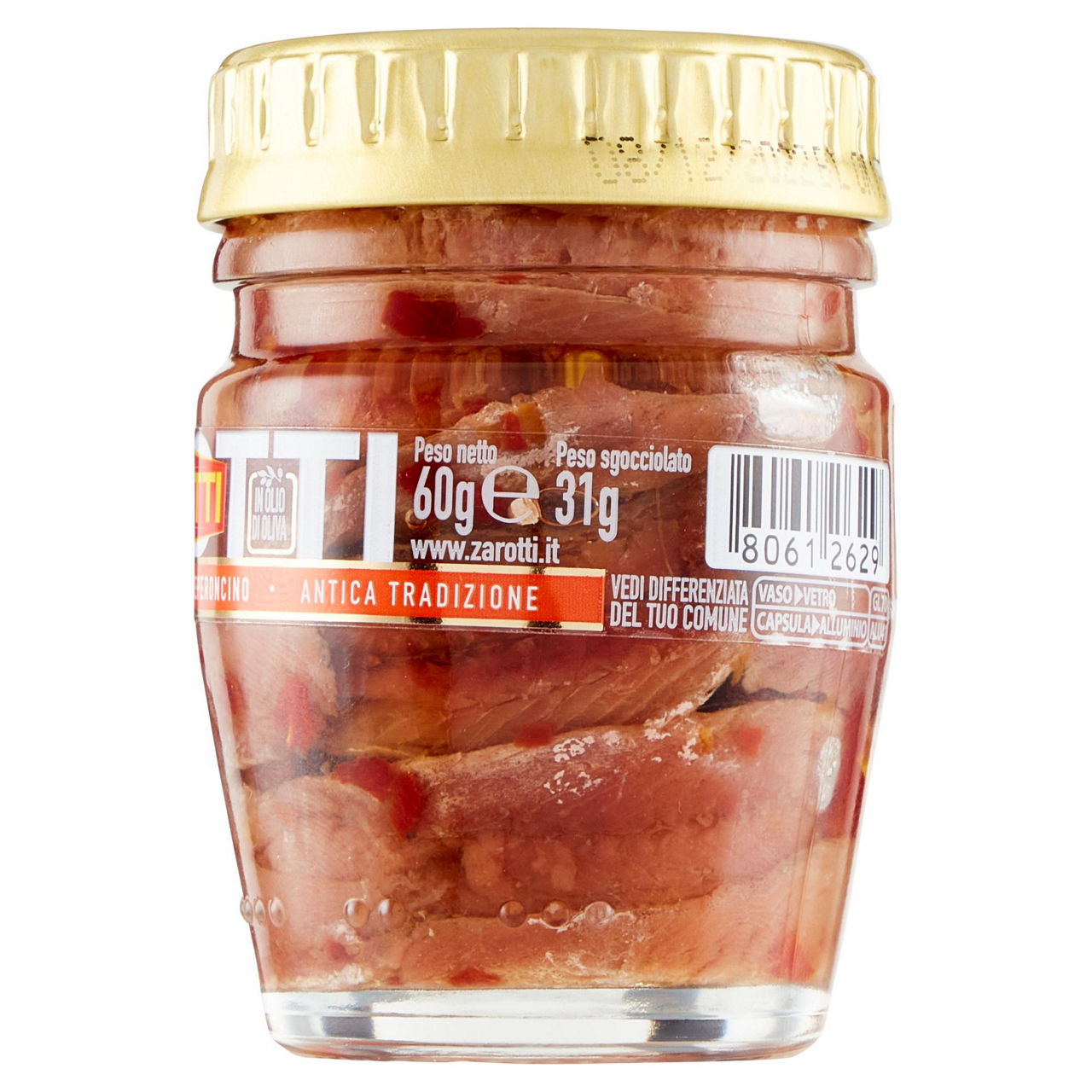 Filetti di alici distesi con peperoncino zarotti g 60 - Immagine 21