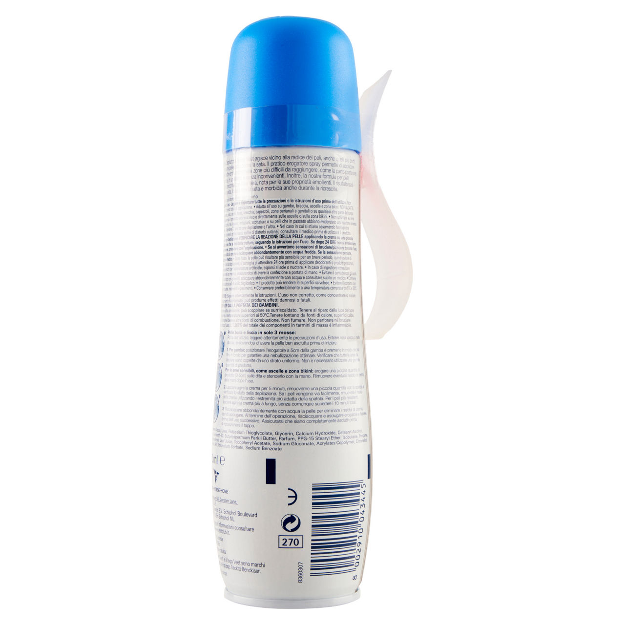 Crema depilatoria spray pelli sensibili 150 ml - Immagine 21