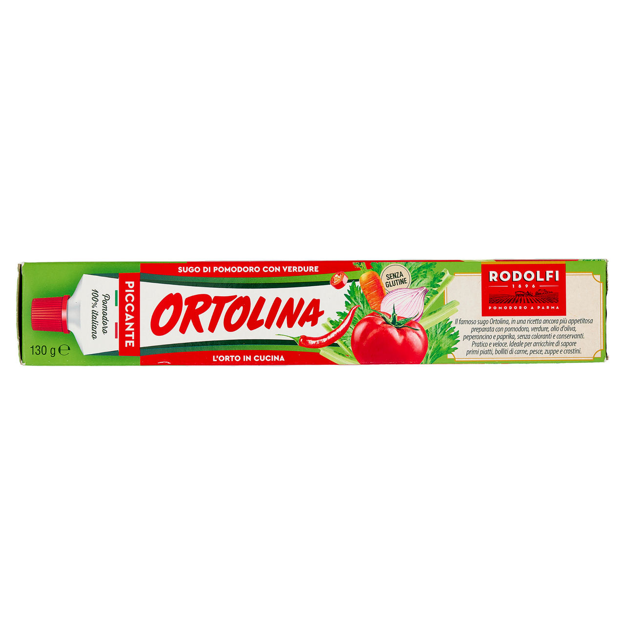 Sugo di pomodoro con verdure piccante 130 gr - Immagine 11