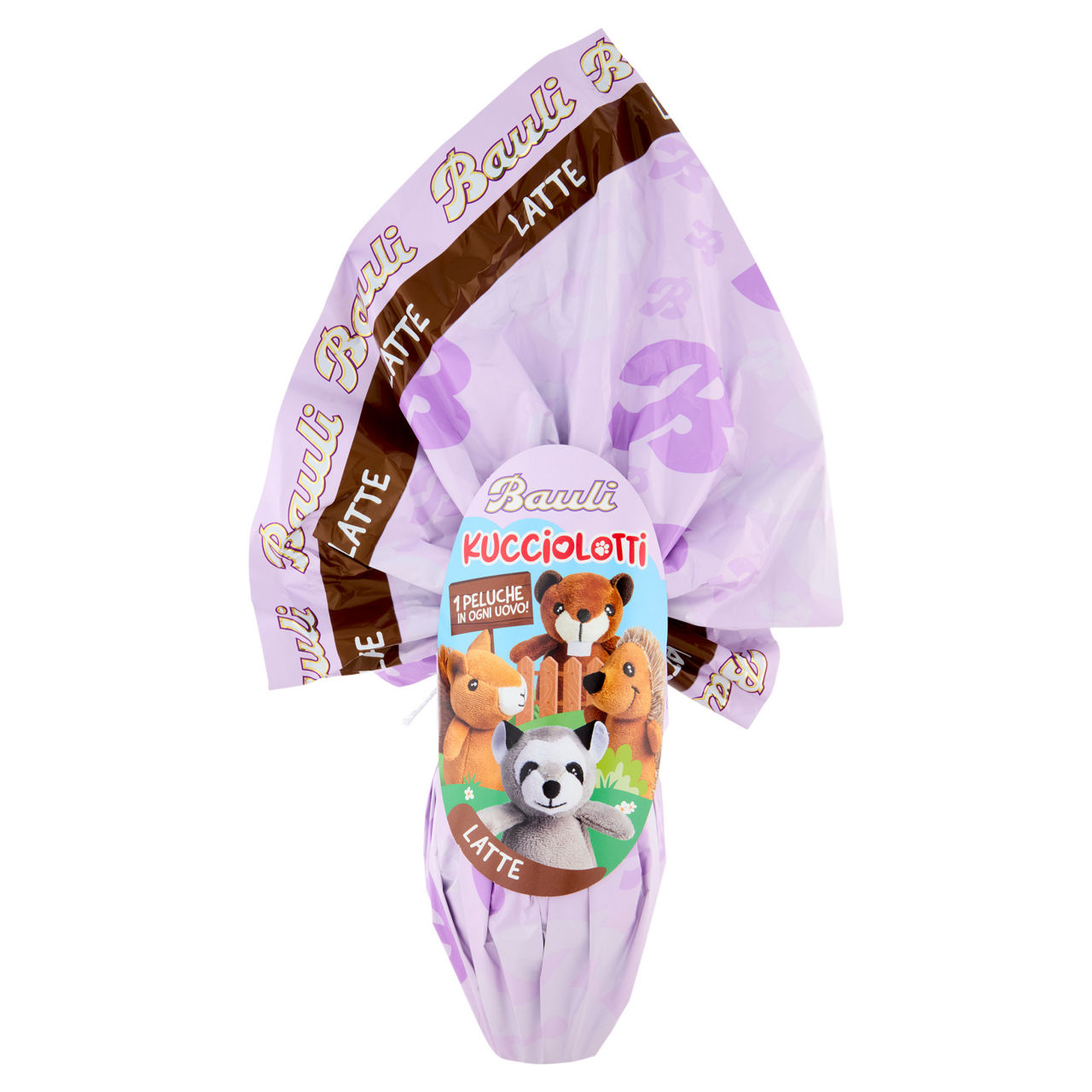 Uovo di cioccolato al latte Kucciolotti 190 gr