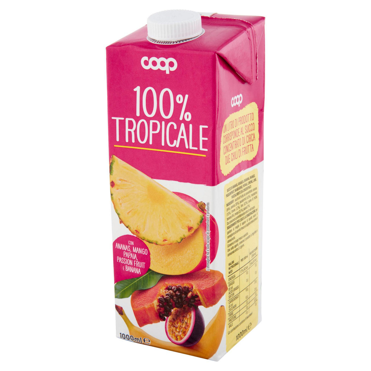 Succo 100% tropicale coop brick l 1 - Immagine 31