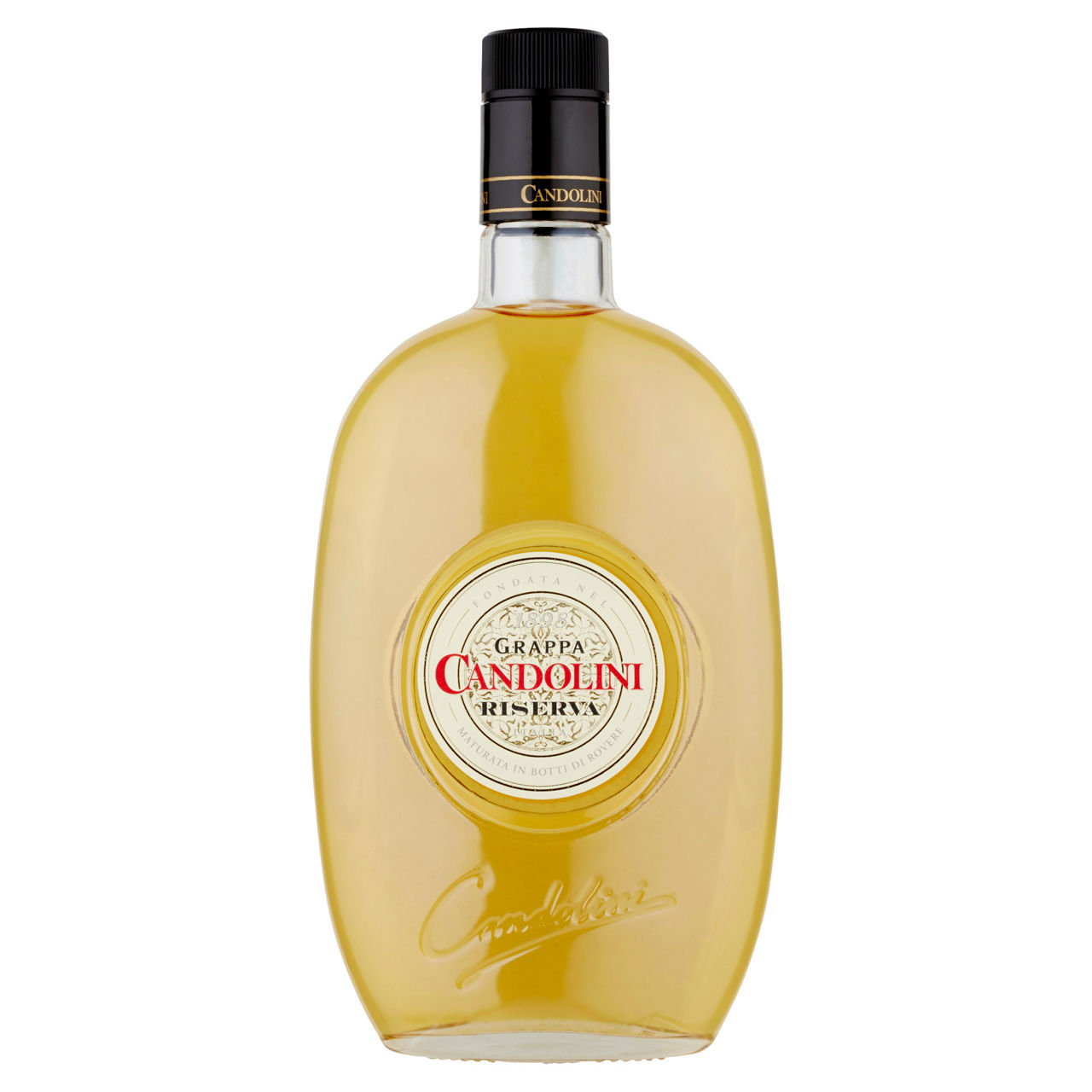 Grappa candolini riserva 40 gradi bottiglia ml 700 - Immagine 01