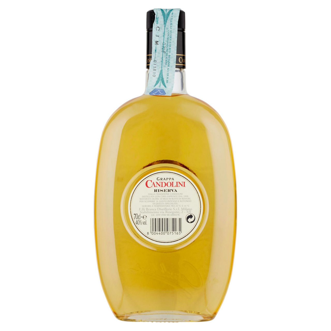 Grappa candolini riserva 40 gradi bottiglia ml 700 - Immagine 41
