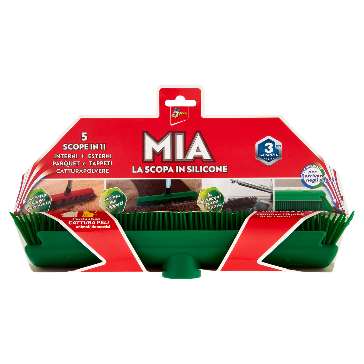 Scopa mia in silicone super five