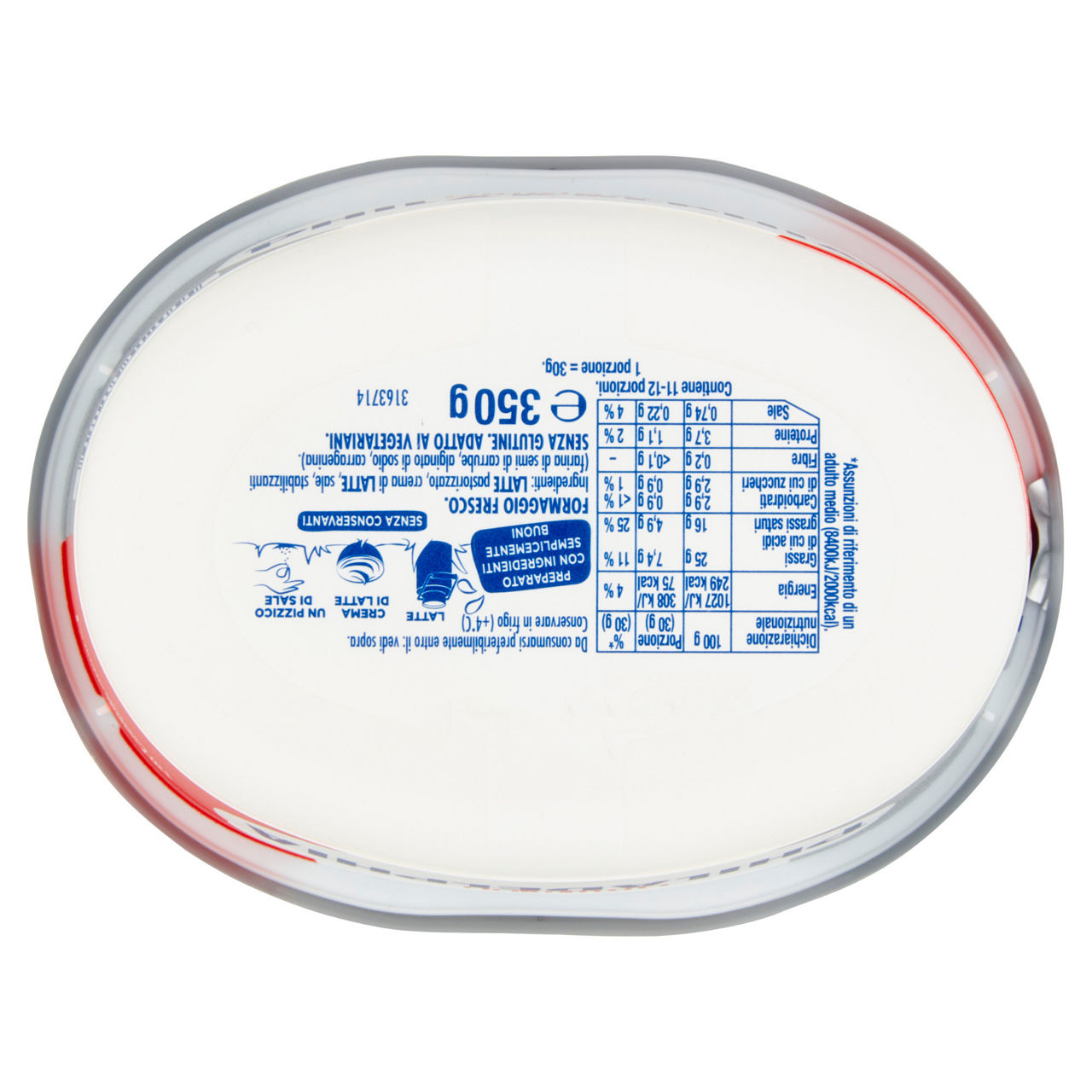 Formaggio fresco e cremoso spalmabile 350 gr - Immagine 31
