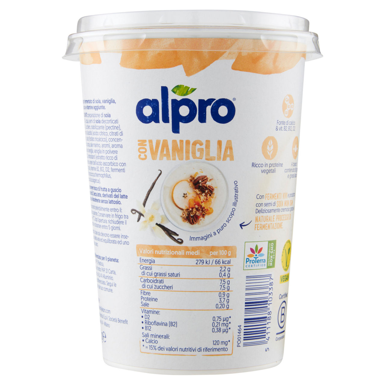 Yogurt vegetale alla vaniglia 500 gr - Immagine 31