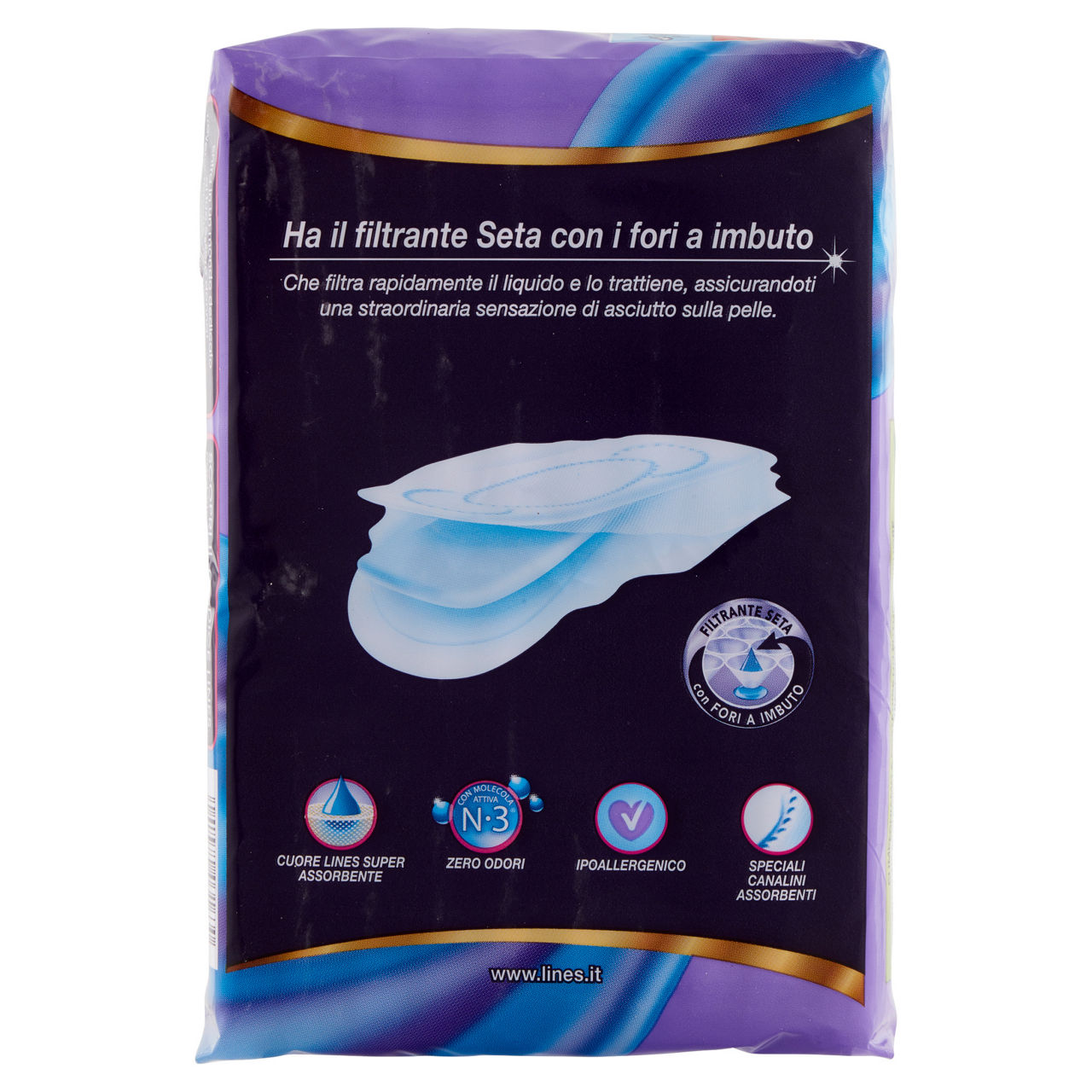Assorbenti lines seta sottile con ali pezzi 20 - Immagine 51