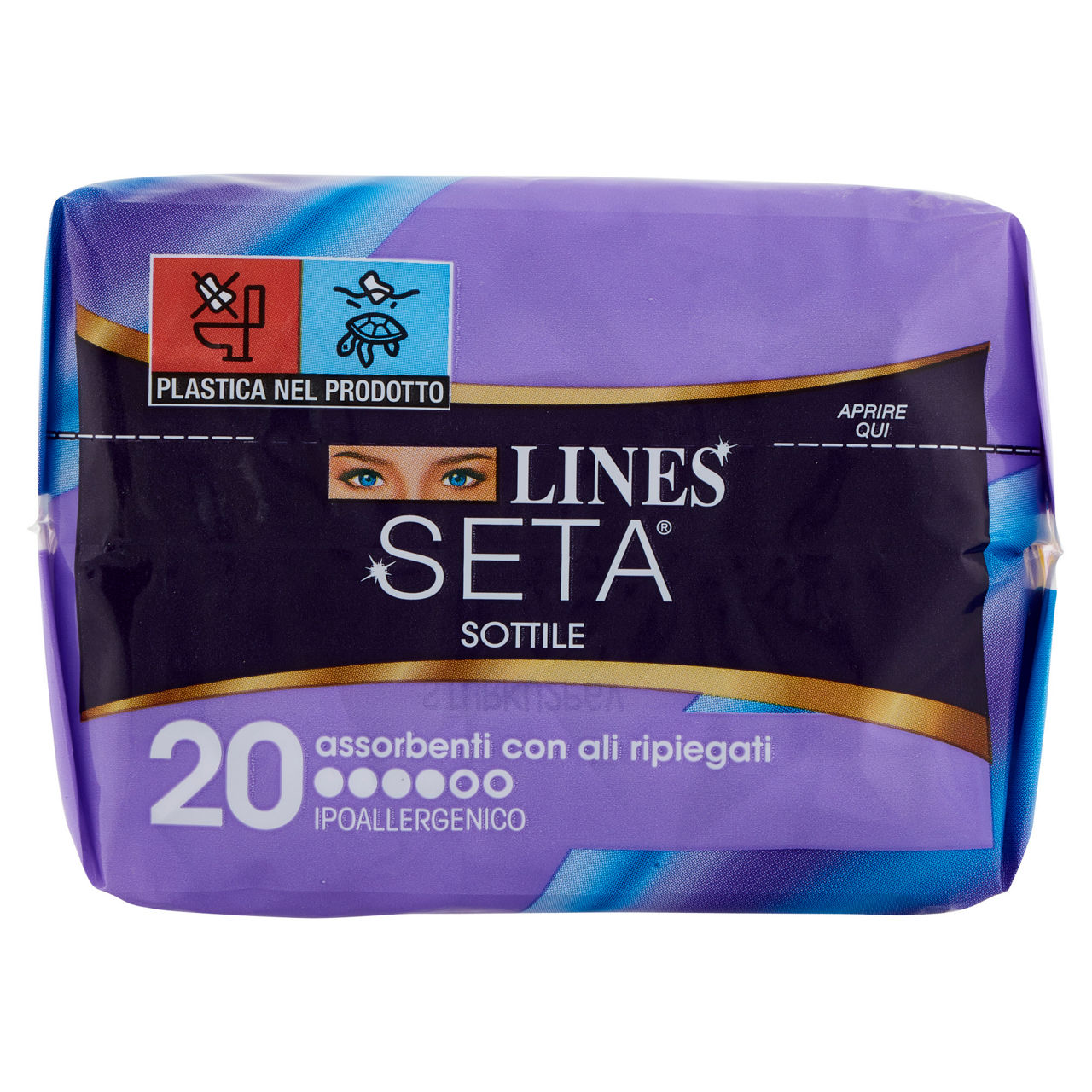 Assorbenti lines seta sottile con ali pezzi 20 - Immagine 41