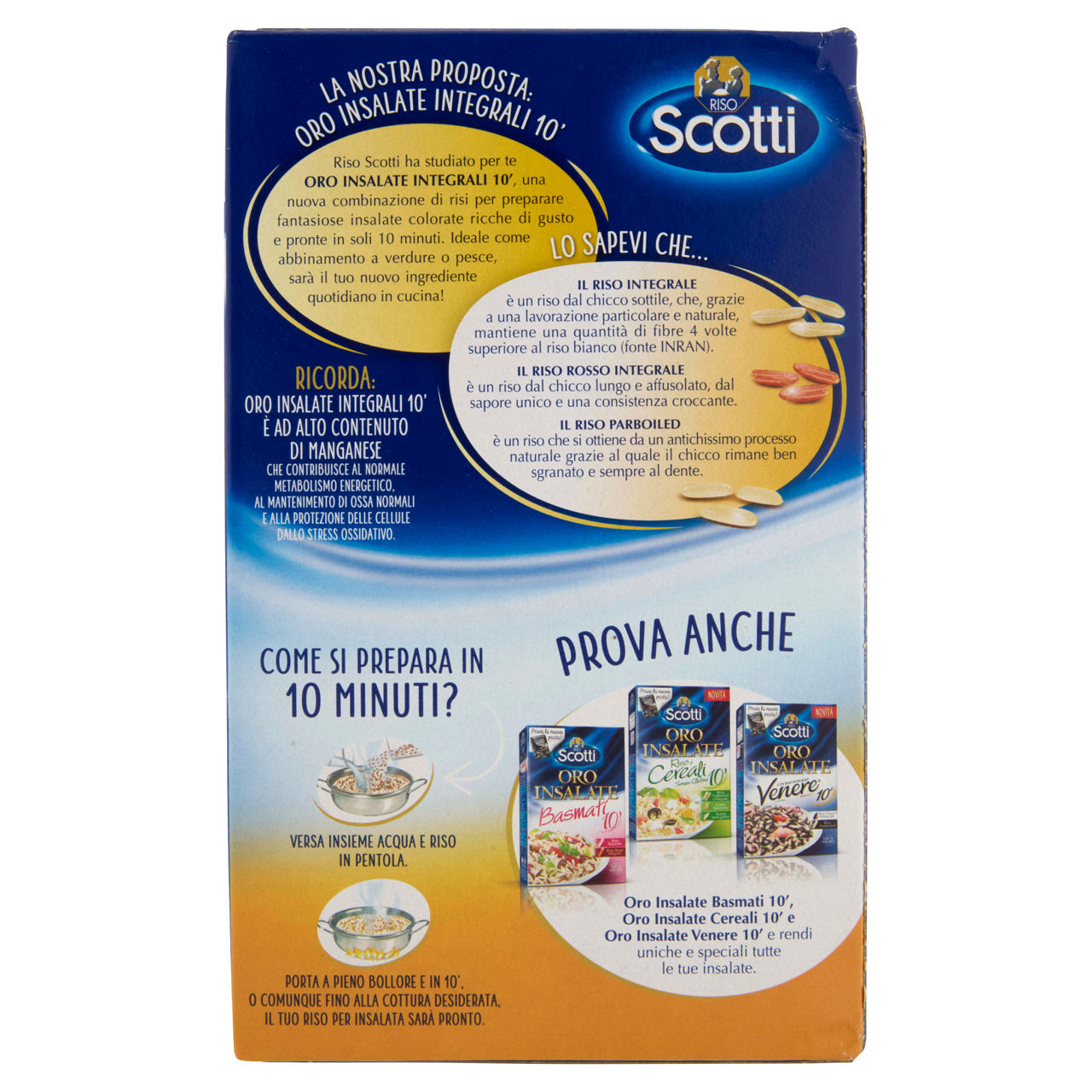 Riso fantasia di  insalate integrali  scotti oro sacchetto g 850 - Immagine 11