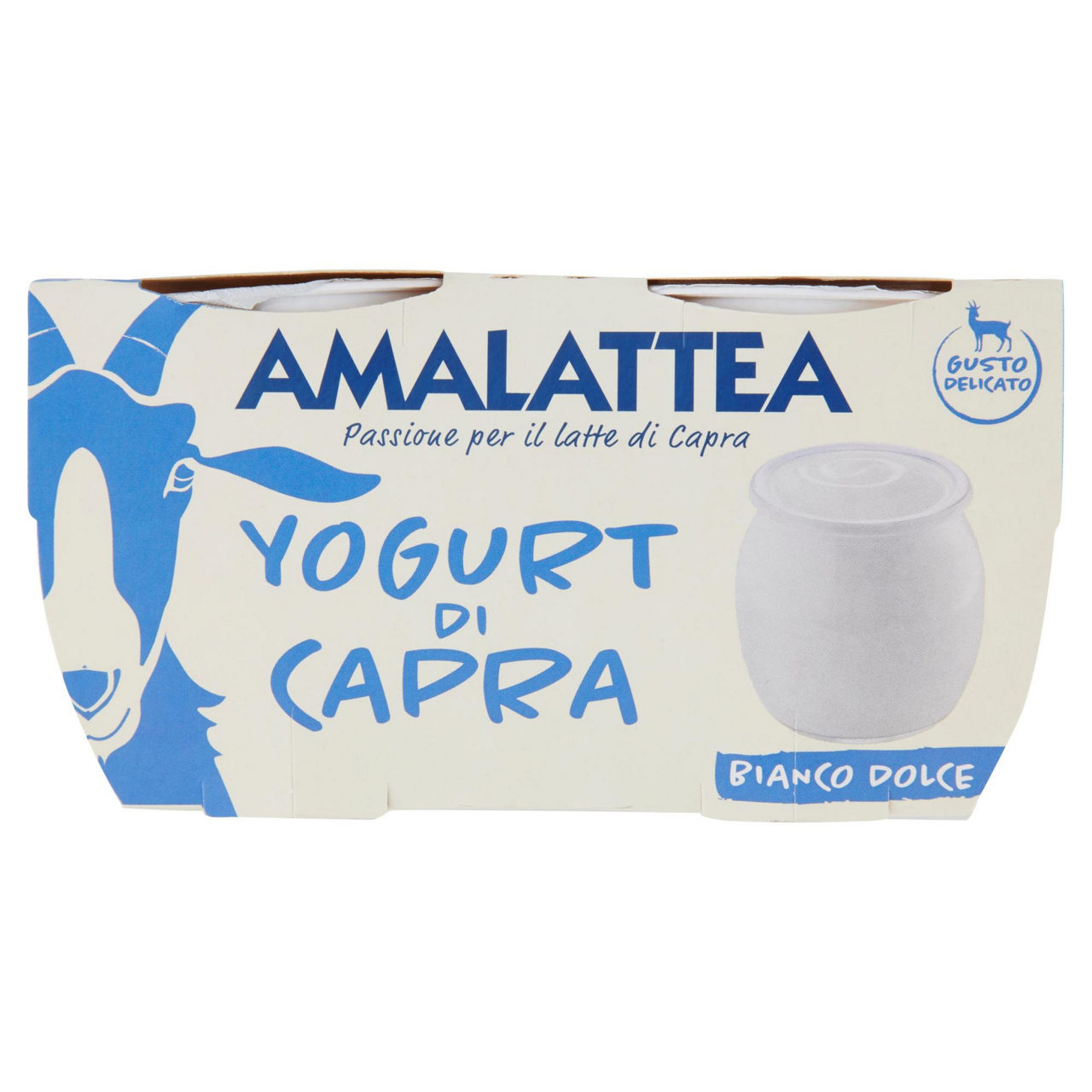 Yogurt di capra bianco 2 pz 250 gr - Immagine 01