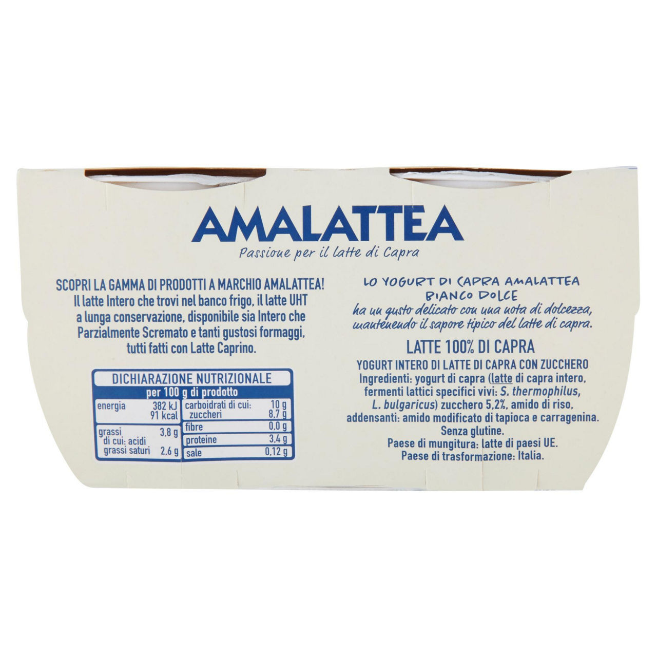 Yogurt di capra bianco 2 pz 250 gr - Immagine 41