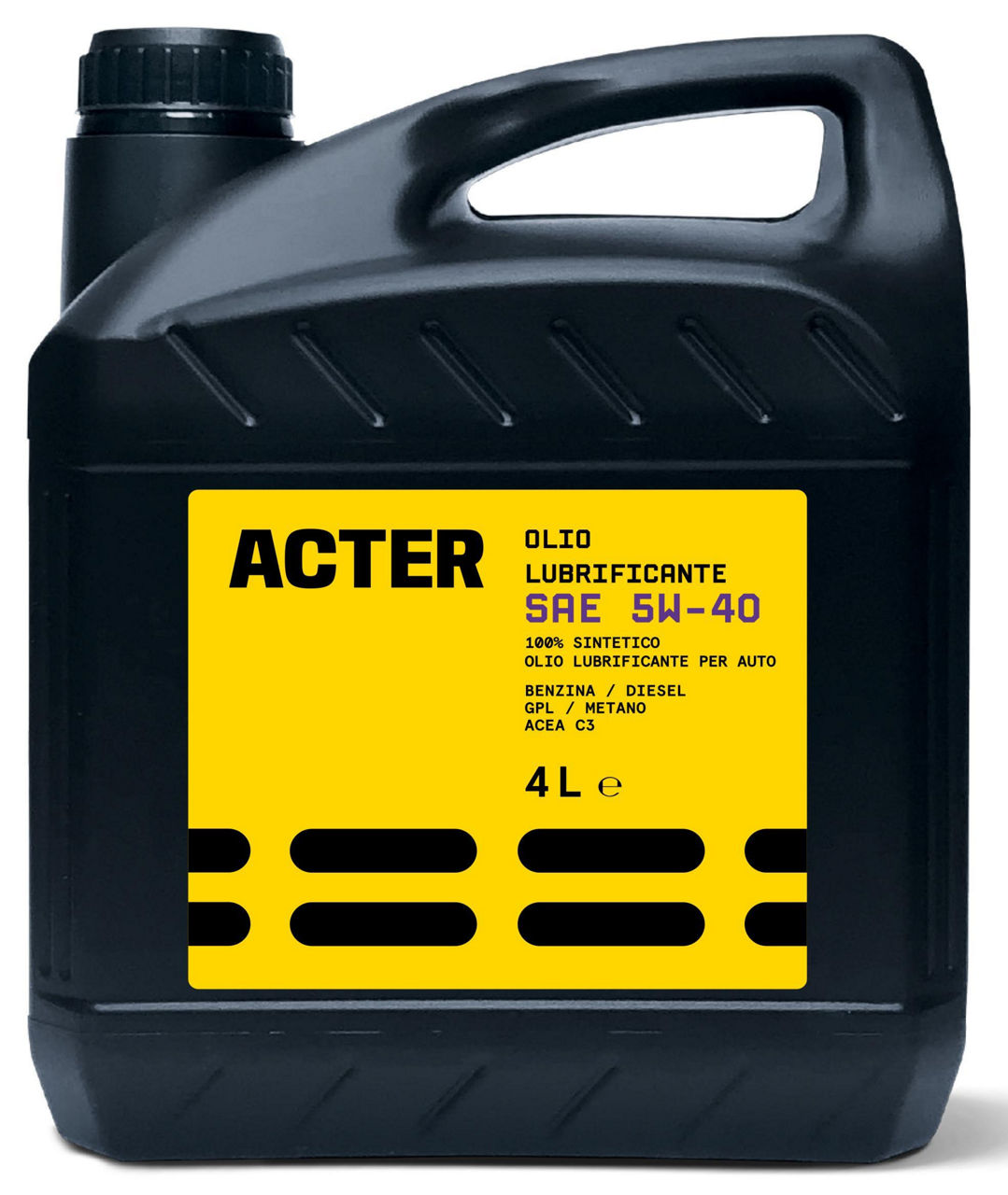 Olio lubrificante per auto SAE 5W-40 4 lt - Immagine 01