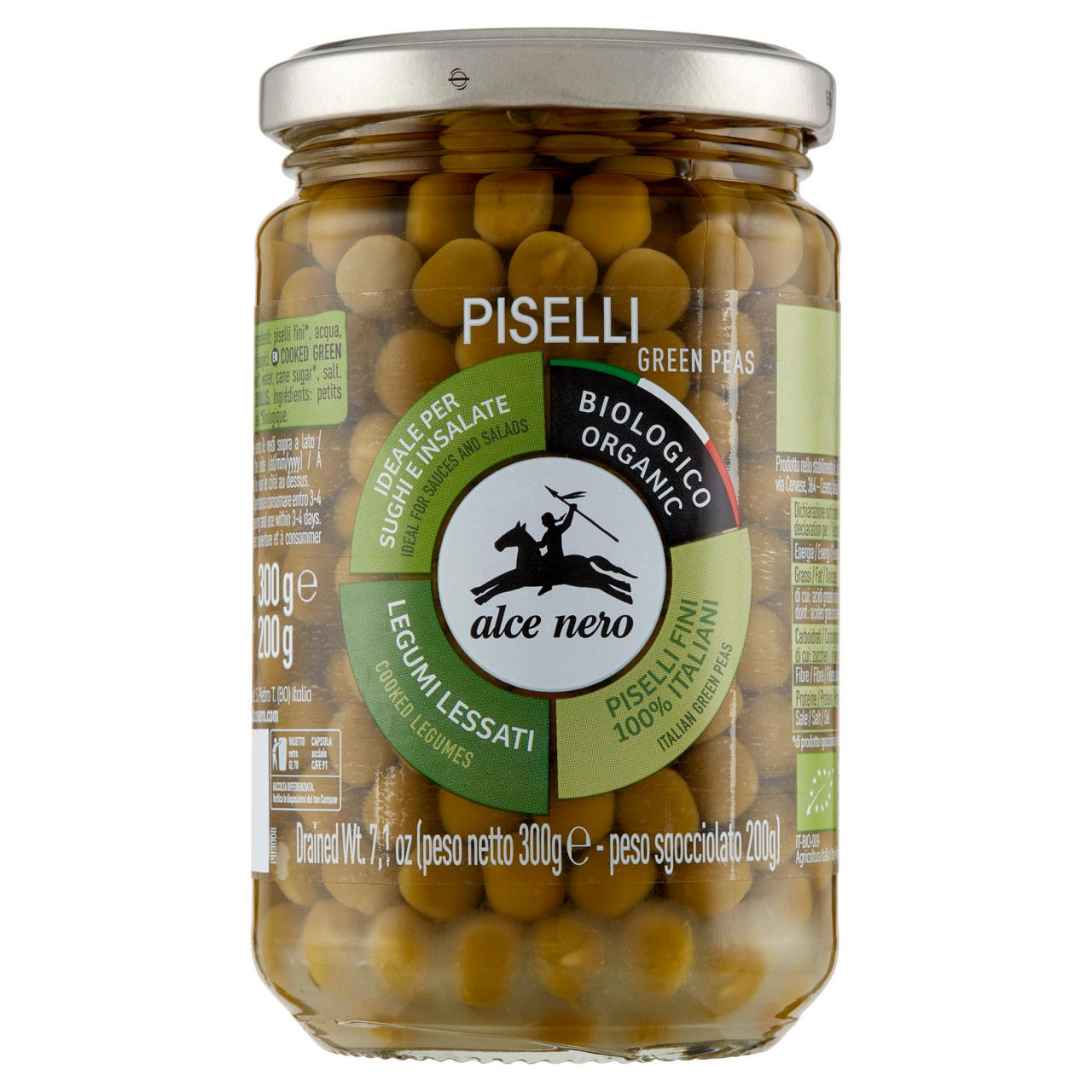 Piselli bio 300 gr - Immagine 01