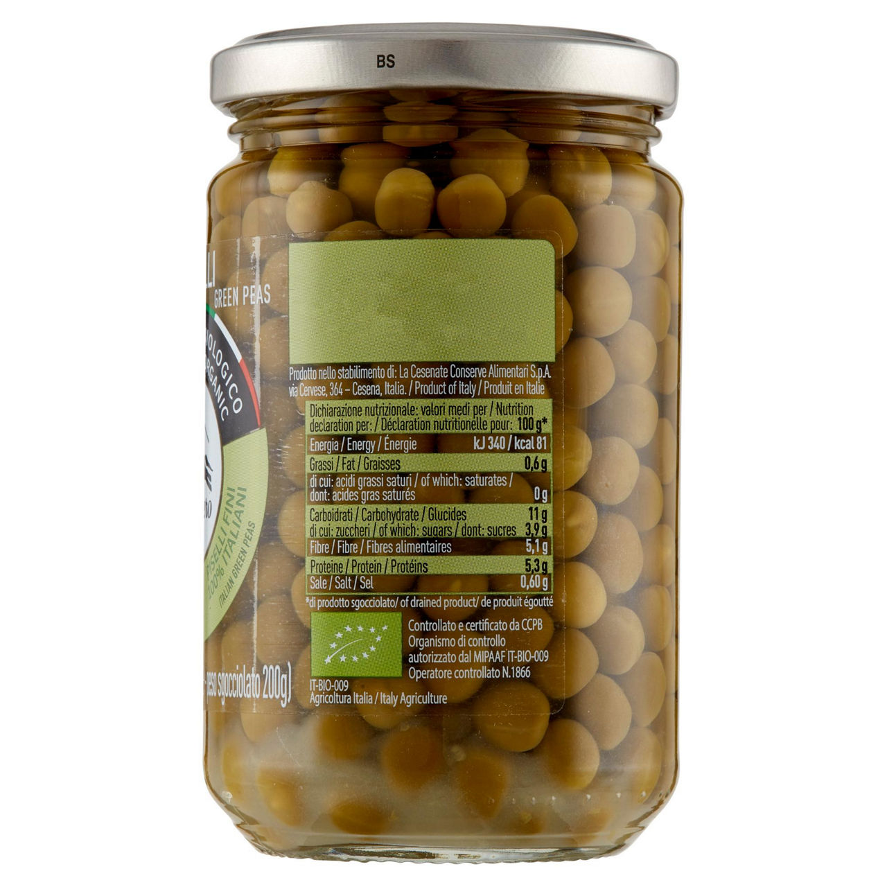 Piselli bio 300 gr - Immagine 31