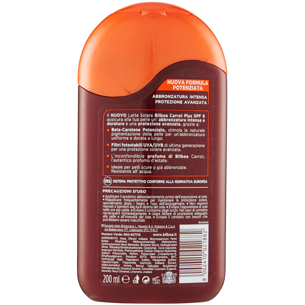 Latte solare Carrot Plus SPF 6 200 ml - Immagine 21