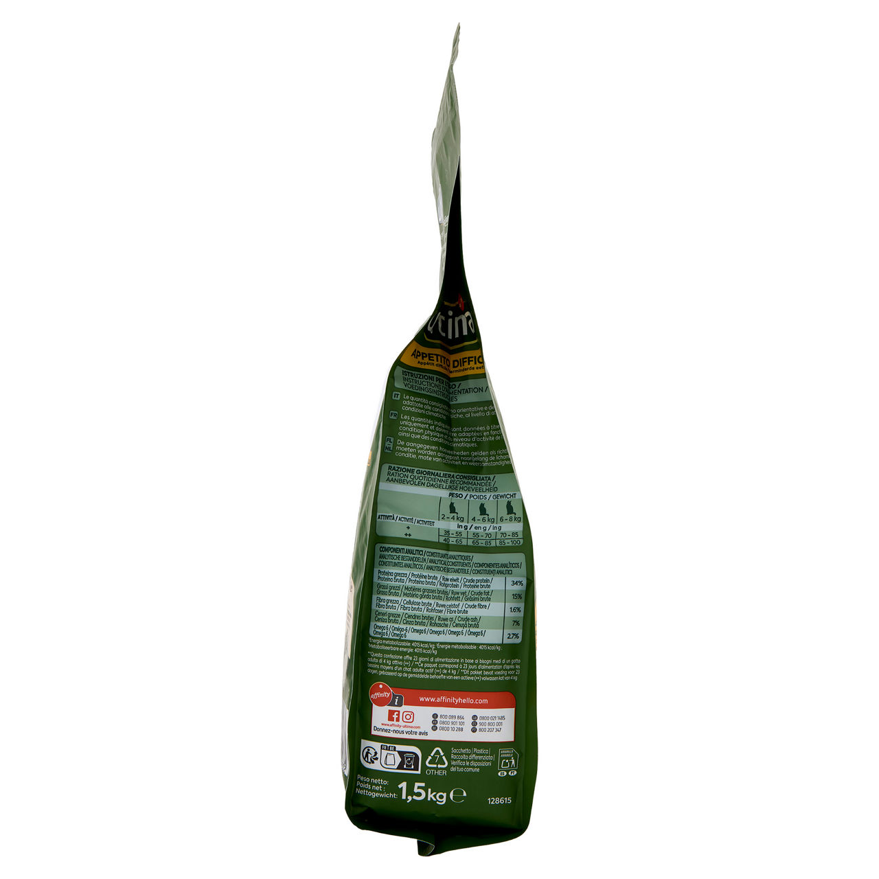 Crocchette per gatti appetito difficile con trota 1,5 kg - Immagine 31