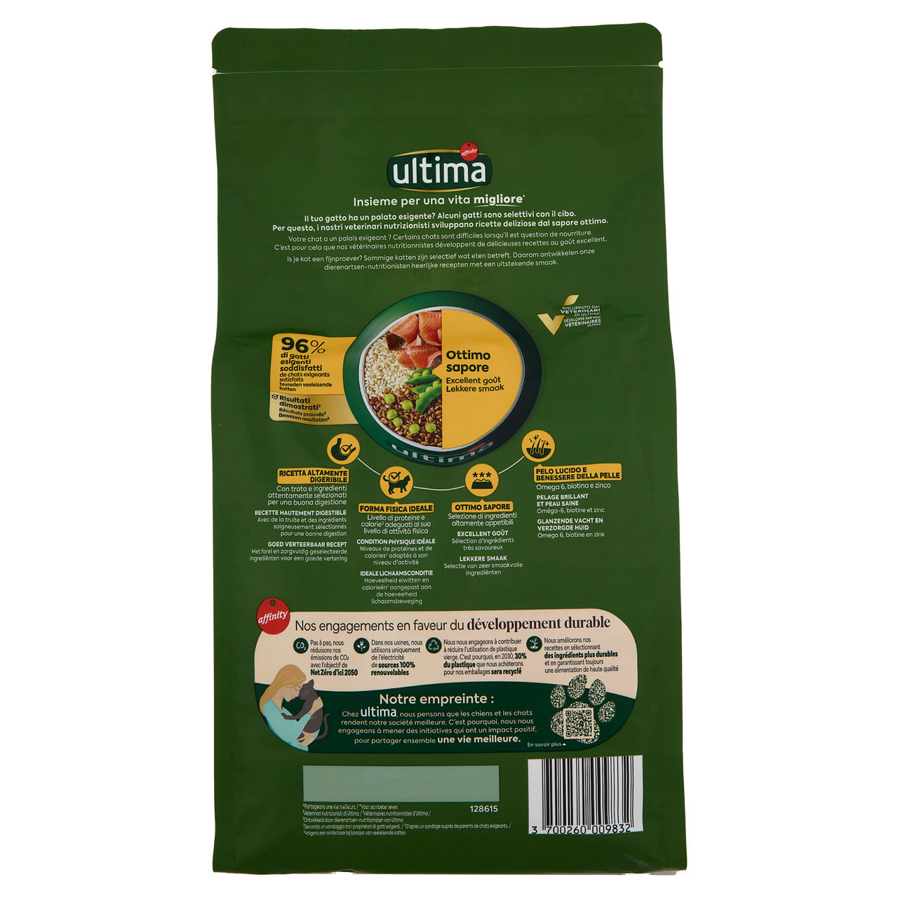 Crocchette per gatti appetito difficile con trota 1,5 kg - Immagine 11