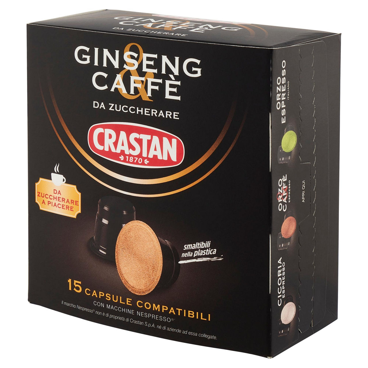 Caffè in capsule gusto ginseng e caffè compatibili con Nespresso 15 pz - Immagine 31