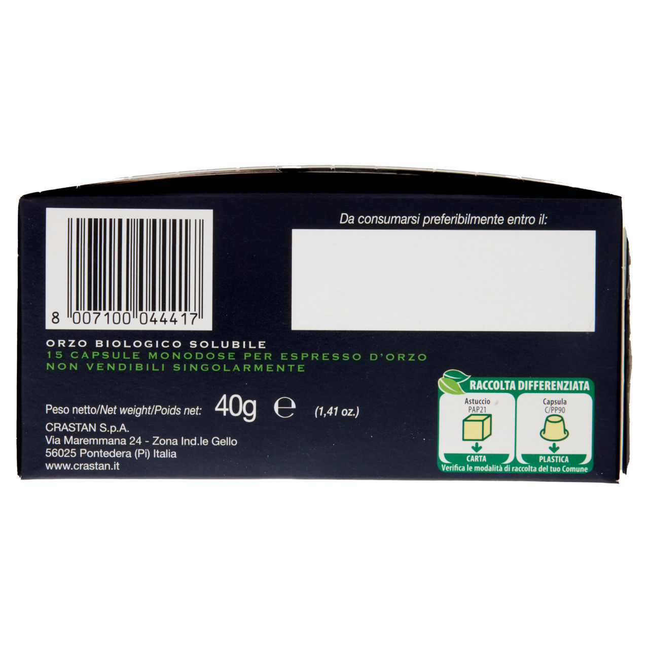 Orzo bio in capsule compatibili con Nespresso 15 pz - Immagine 41