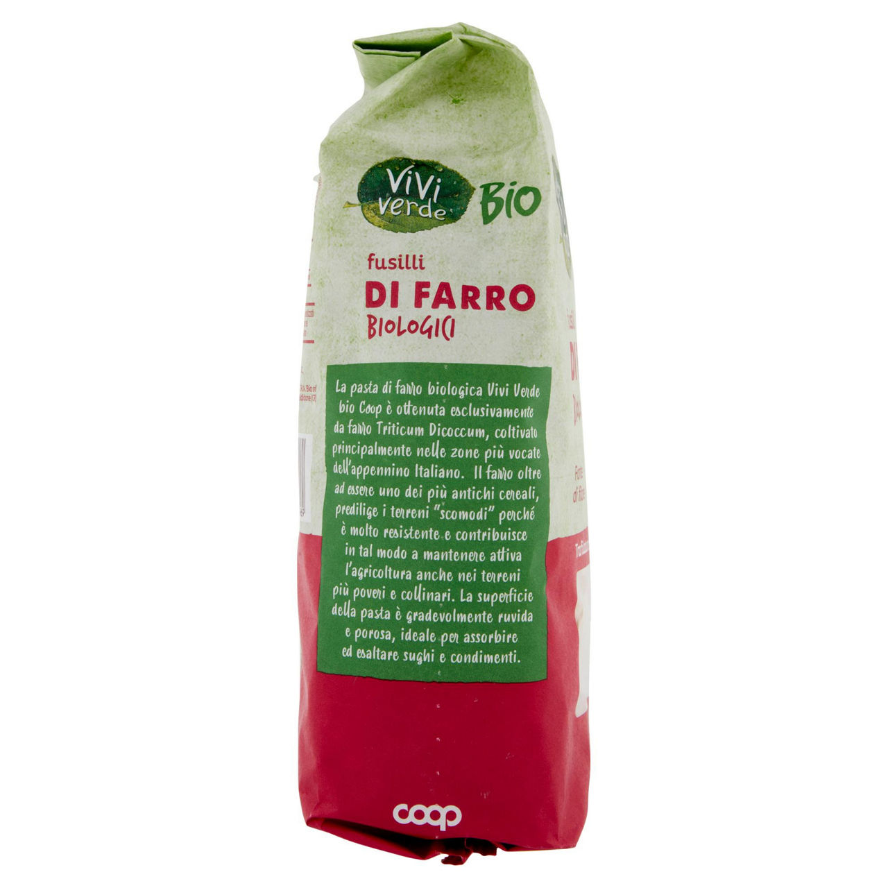 Fusilli di farro biologici vivi verde 500 g - Immagine 11