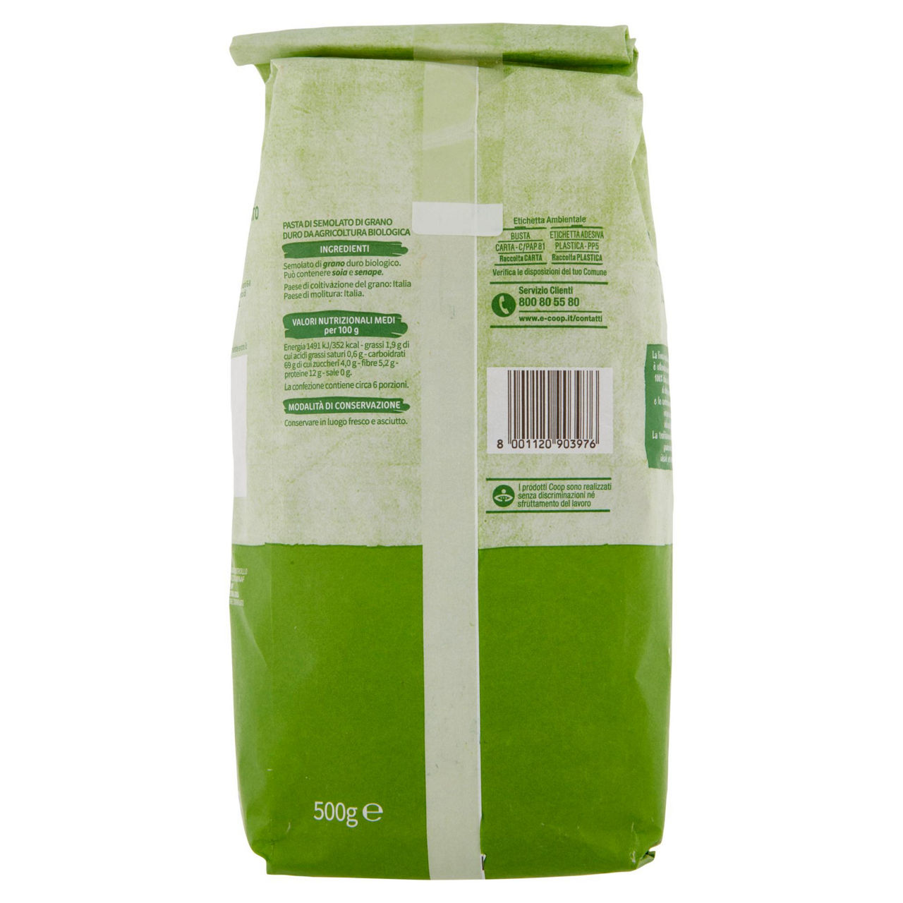 Farfalle di semolato biologiche 500 g - Immagine 11