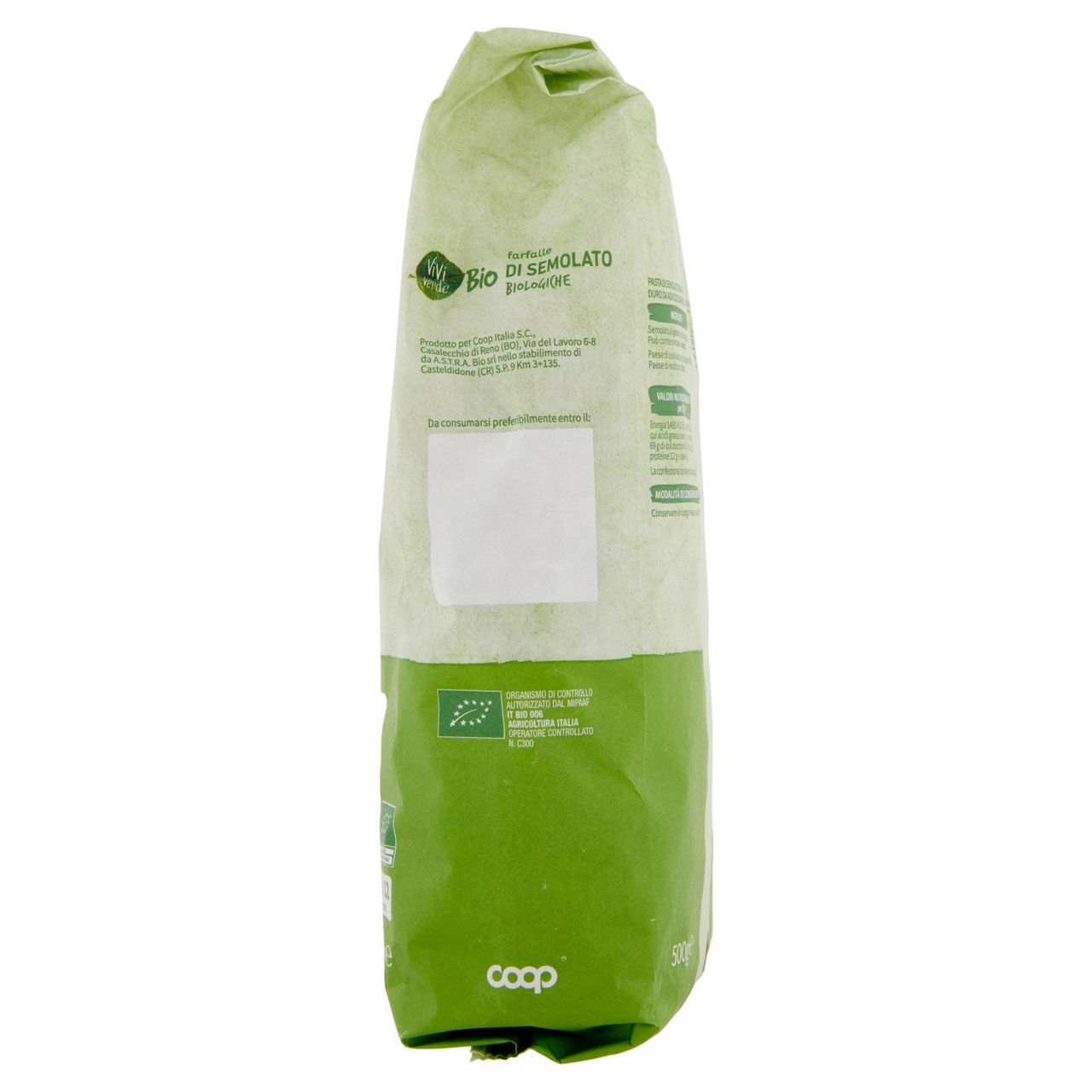 Farfalle di semolato biologiche 500 g - Immagine 61