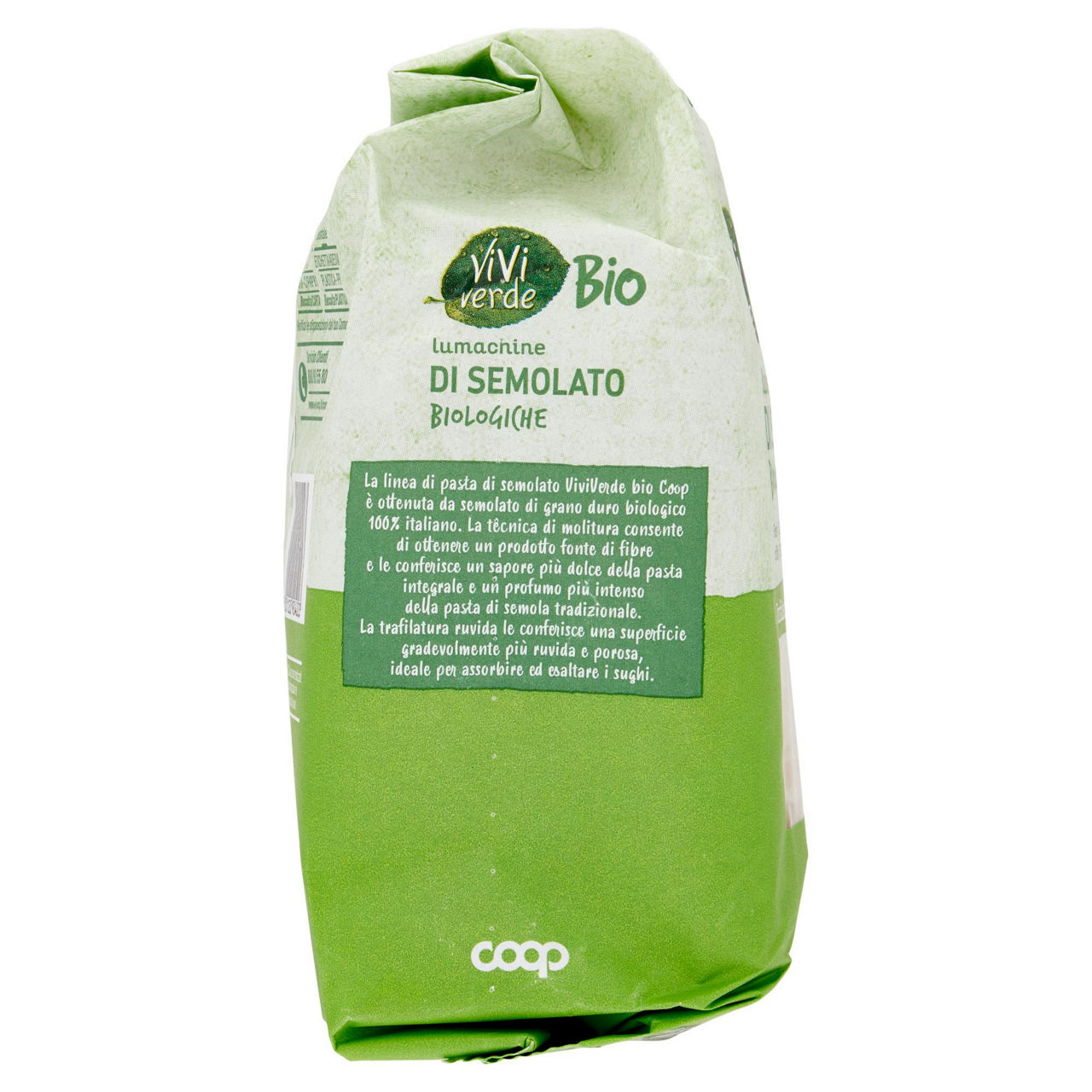 Lumachine pasta di semolato di grano duro bio 500 gr - Immagine 31