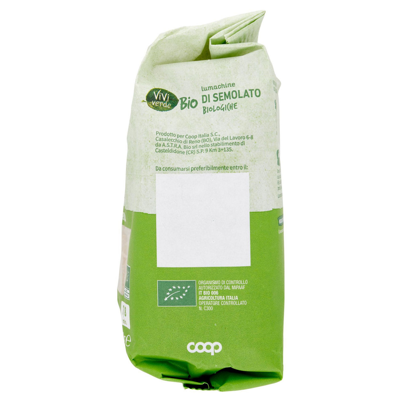Lumachine pasta di semolato di grano duro bio 500 gr - Immagine 61